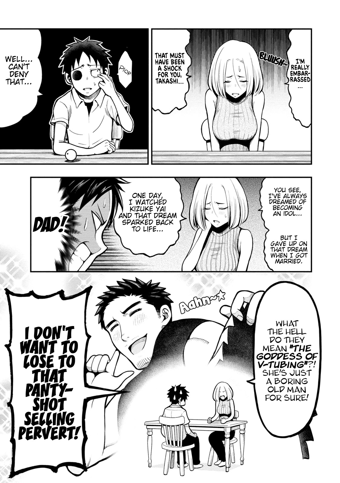 My father became a cute VTuber girl! Chapter 1 page 11 - Chapter 1