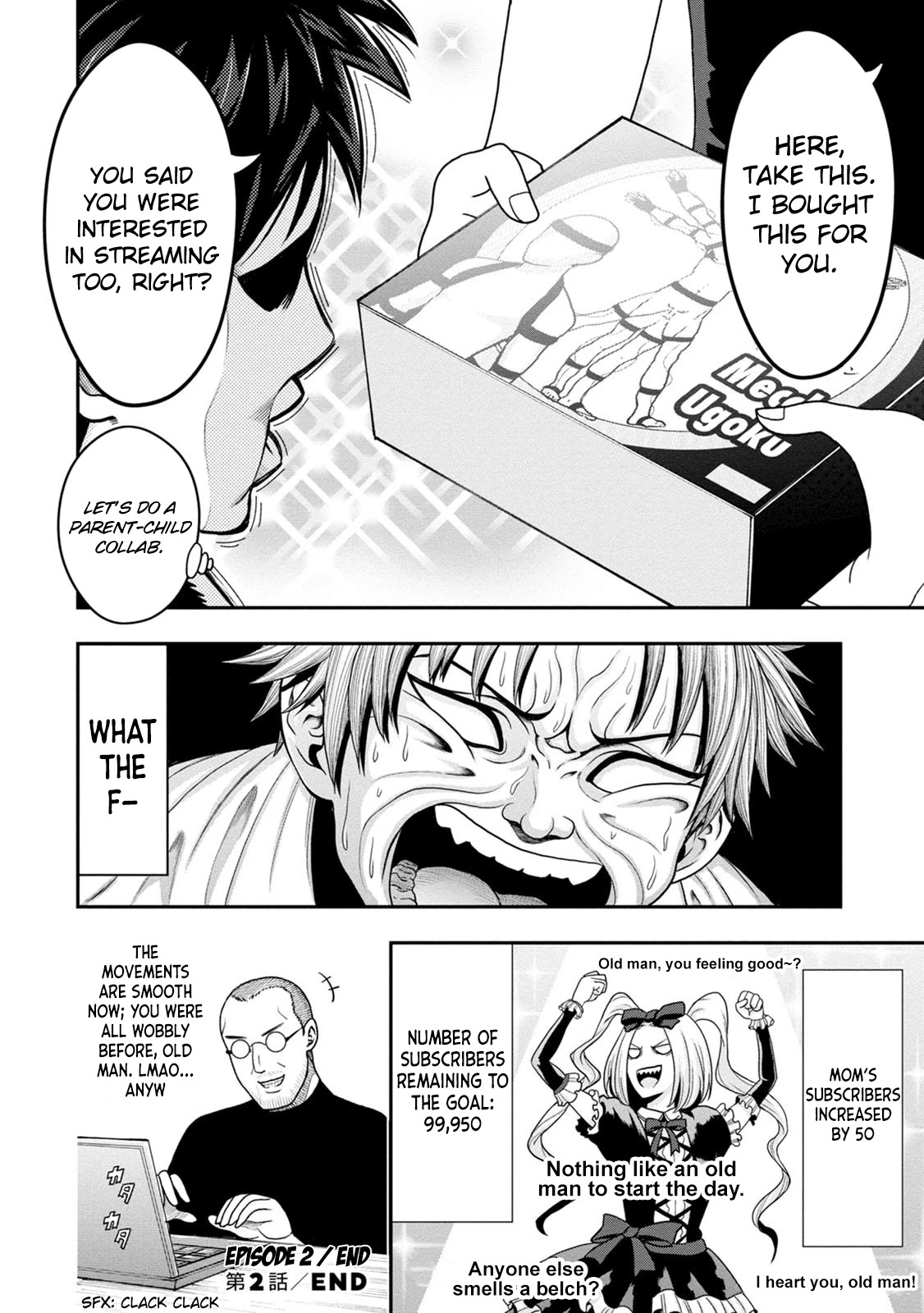 My father became a cute VTuber girl! Chapter 2 page 12 - Chapter 2