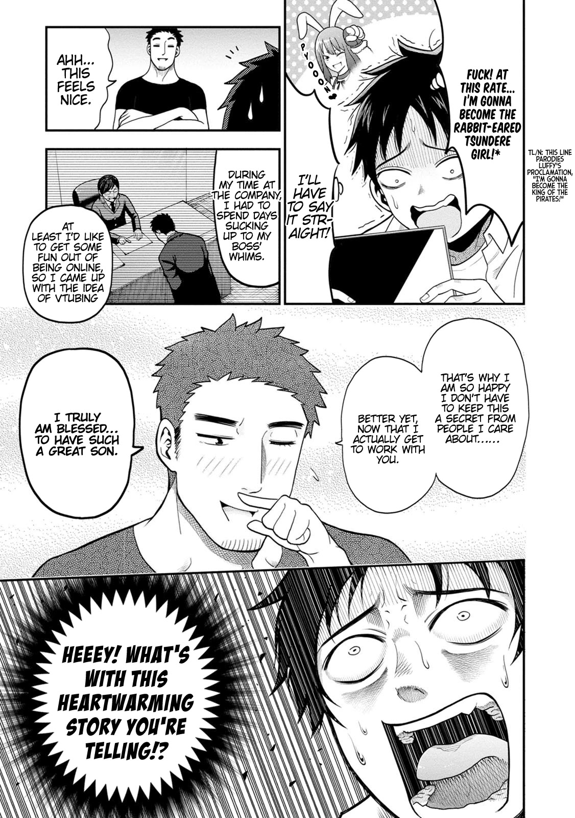 My father became a cute VTuber girl! Chapter 3 page 5 - Chapter 3