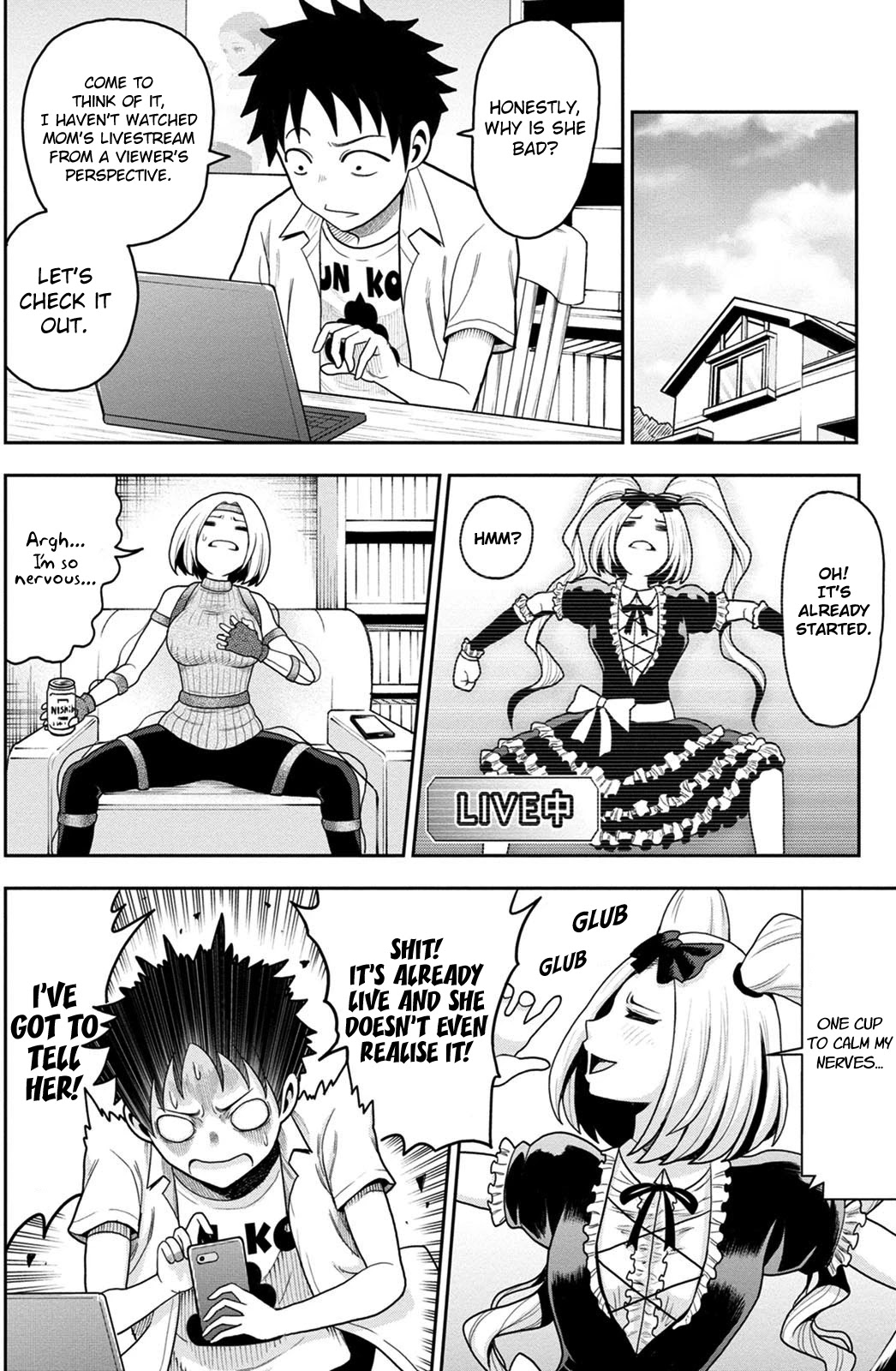 My father became a cute VTuber girl! Chapter 4 page 3 - Chapter 4