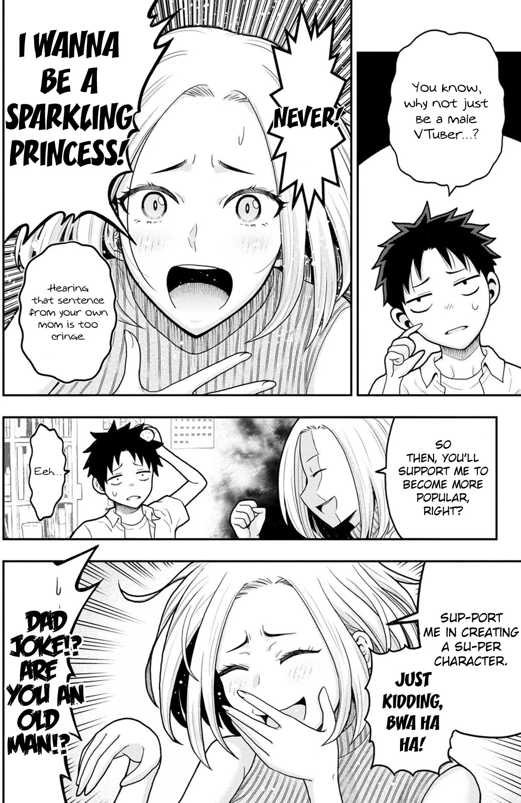 My father became a cute VTuber girl! Chapter 4 page 7 - Chapter 4