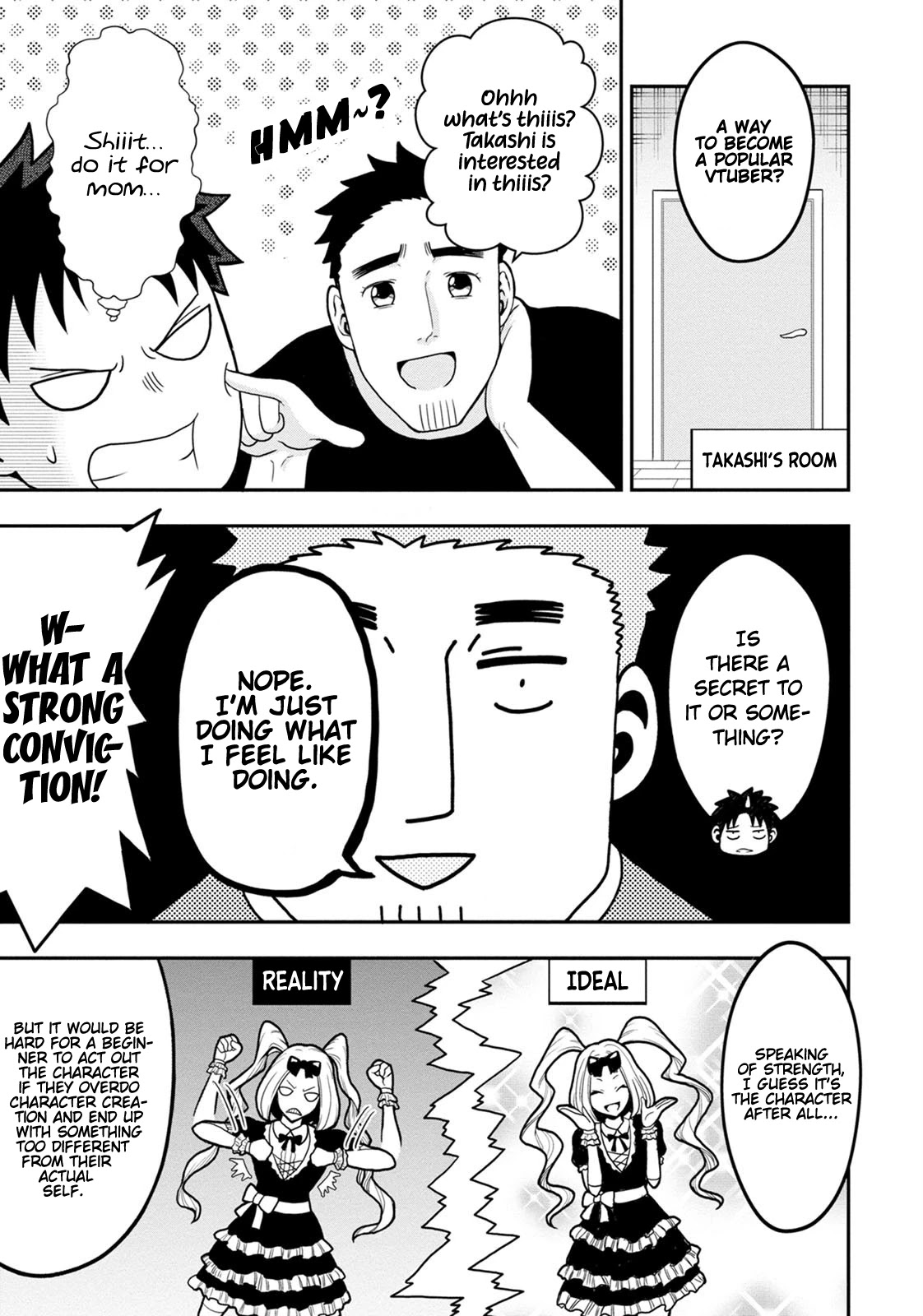 My father became a cute VTuber girl! Chapter 4 page 8 - Chapter 4