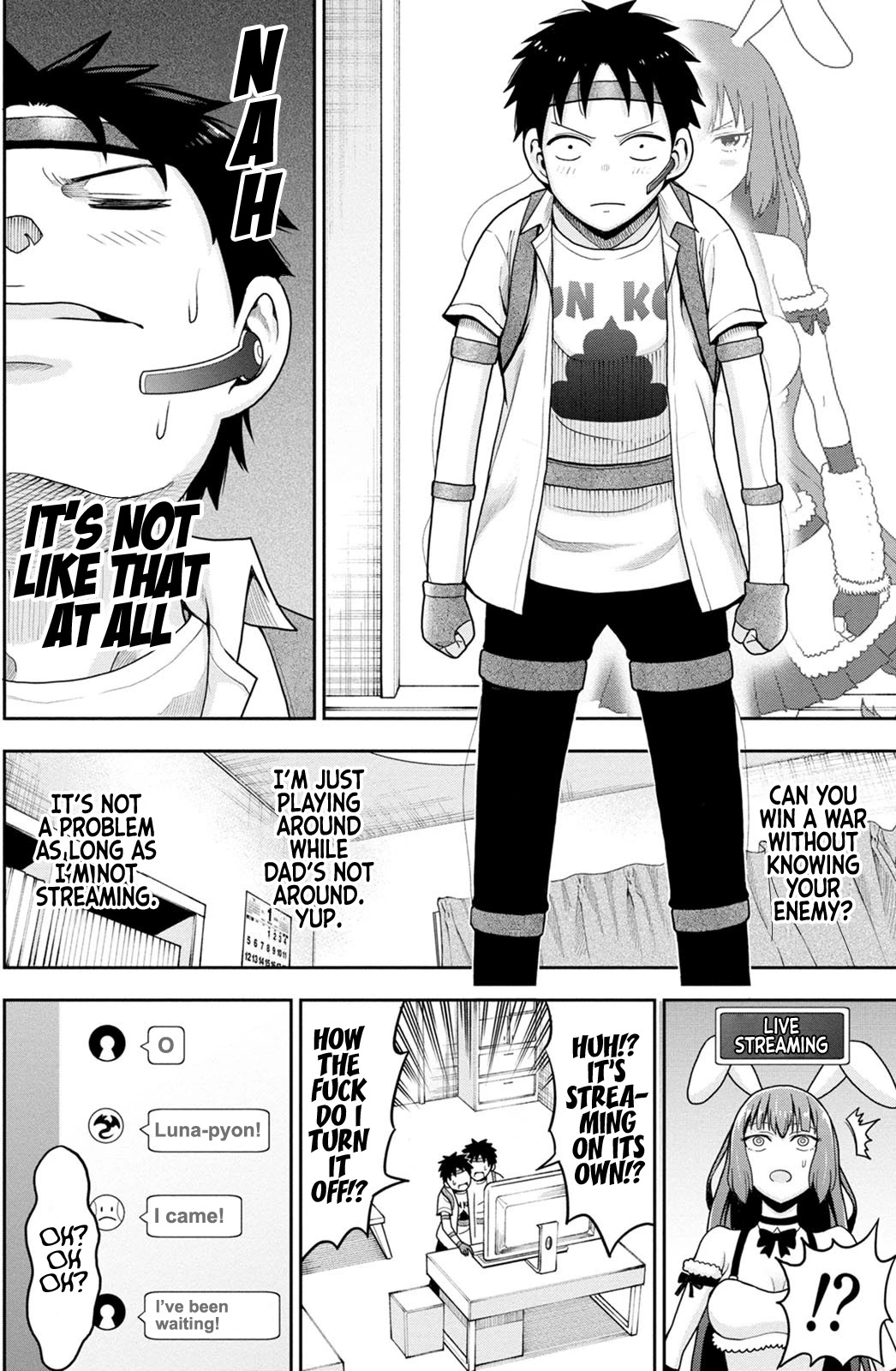 My father became a cute VTuber girl! Chapter 5.5 page 2 - Chapter 5.5: Stealth Episode