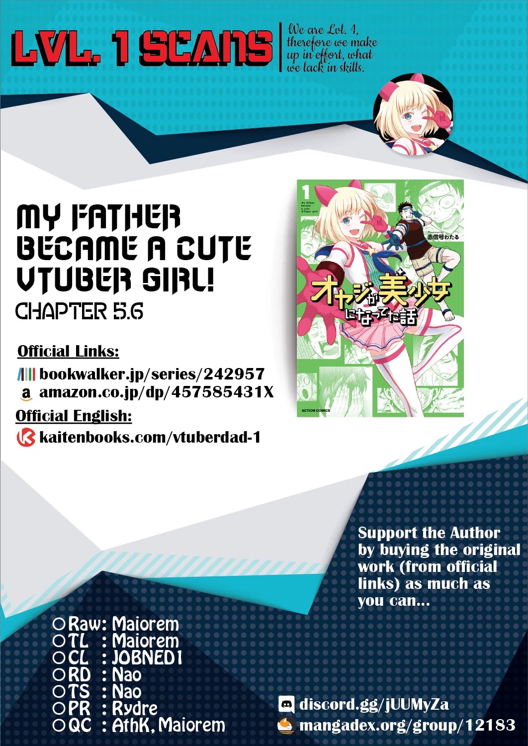 My father became a cute VTuber girl! Chapter 5.7 page 10 - Chapter 5.7: Past Episode