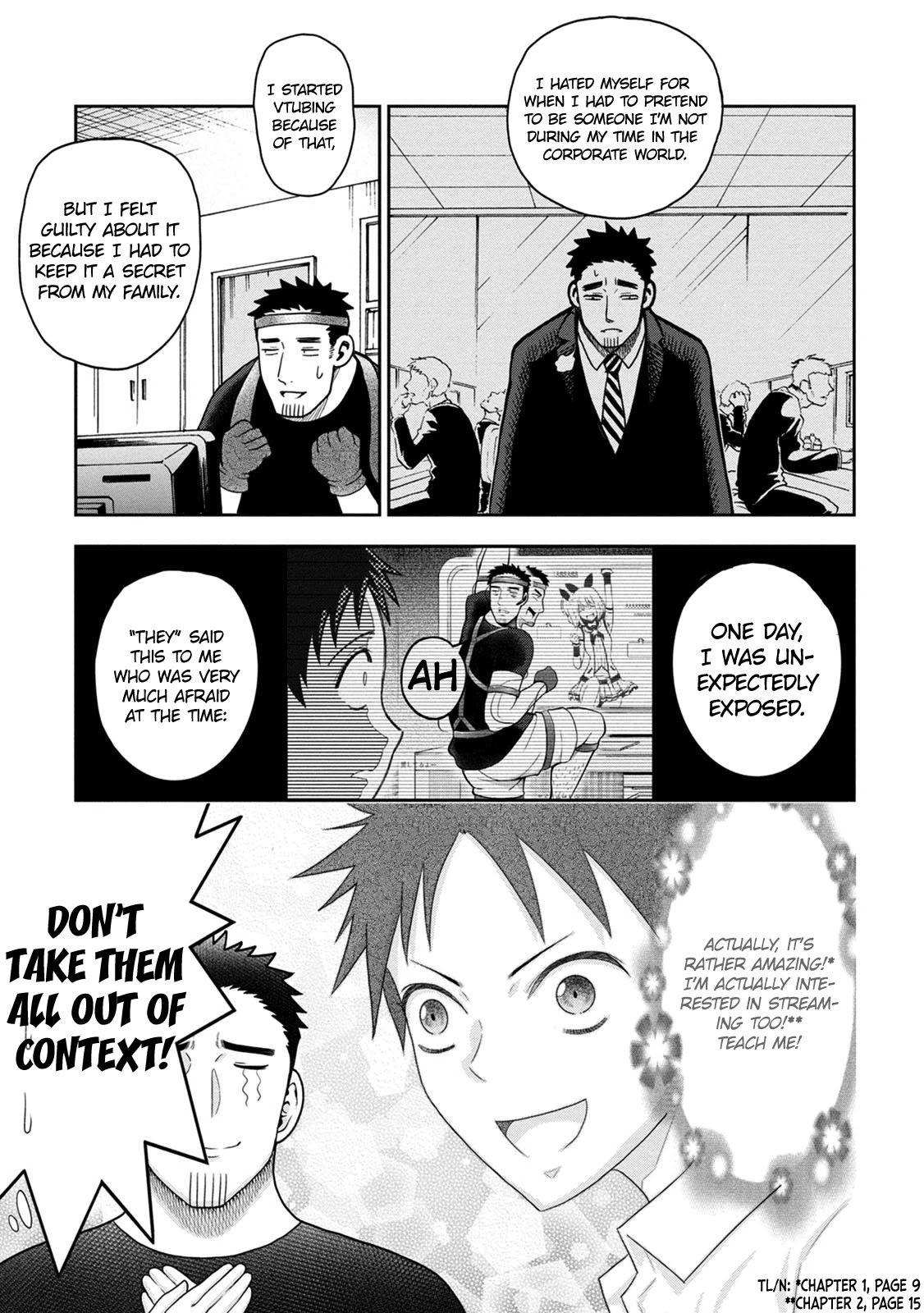 My father became a cute VTuber girl! Chapter 5 page 22 - Chapter 5