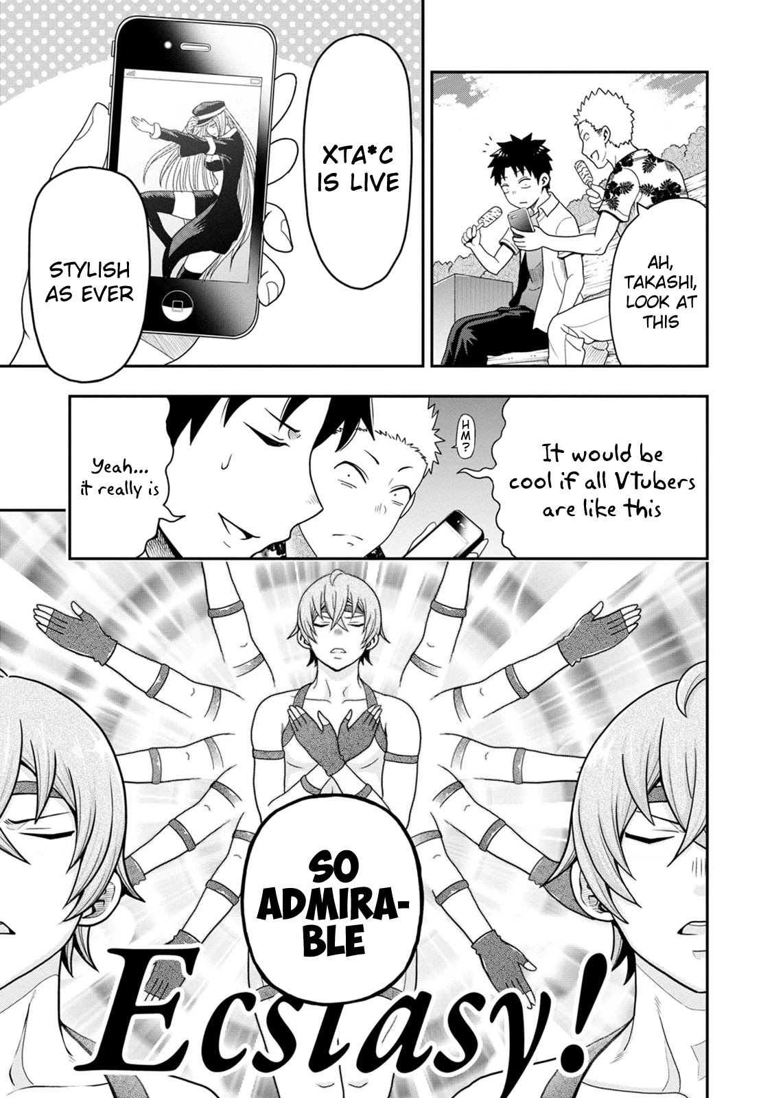My father became a cute VTuber girl! Chapter 8 page 12 - Chapter 8