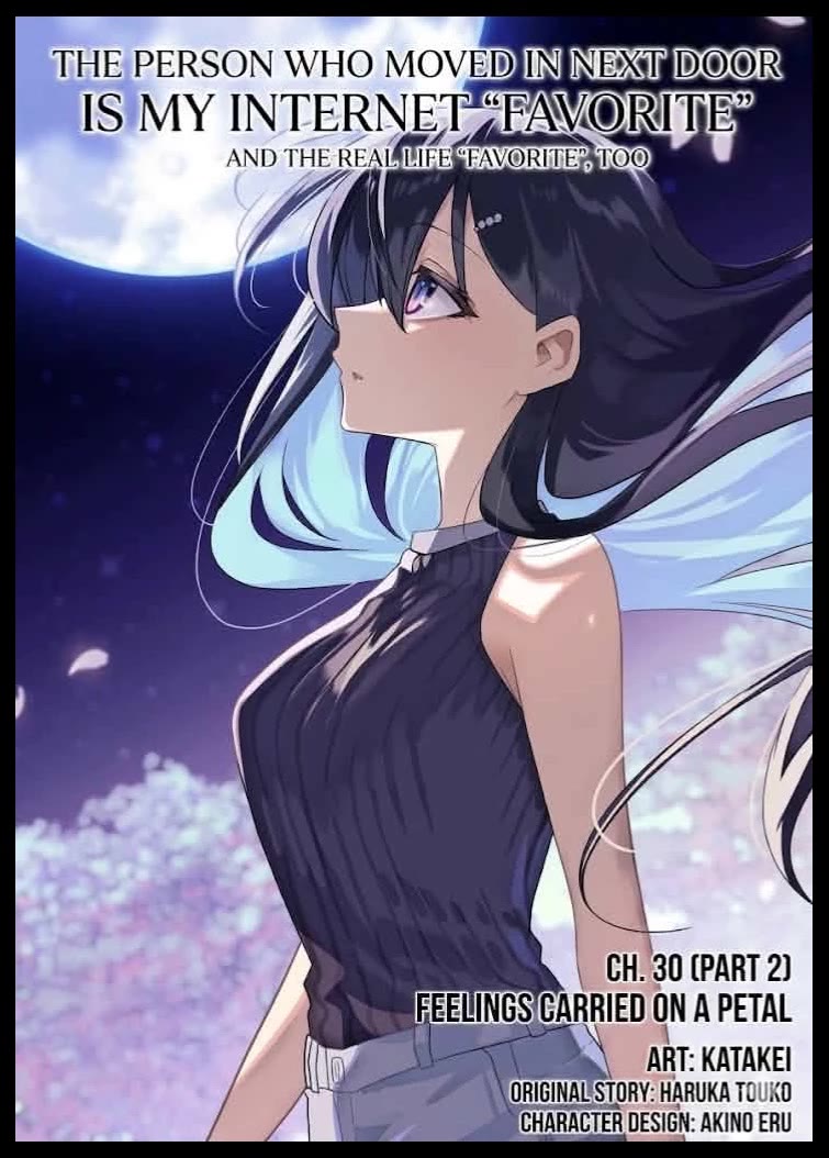 My Fave Persons Moved into Condominium Where I Live Chapter 30 page 1 - Chapter 30: Feelings carried on flower petals