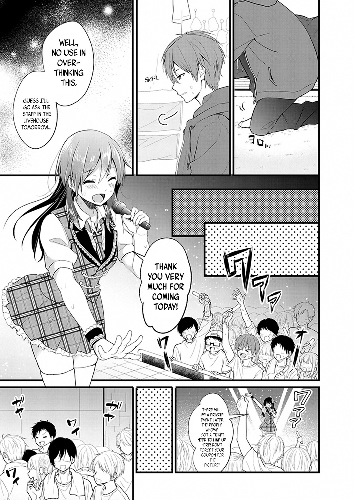 My Favorite Idol Officially Became My Stalker! Chapter 1.1 page 8 - Chapter 1.1