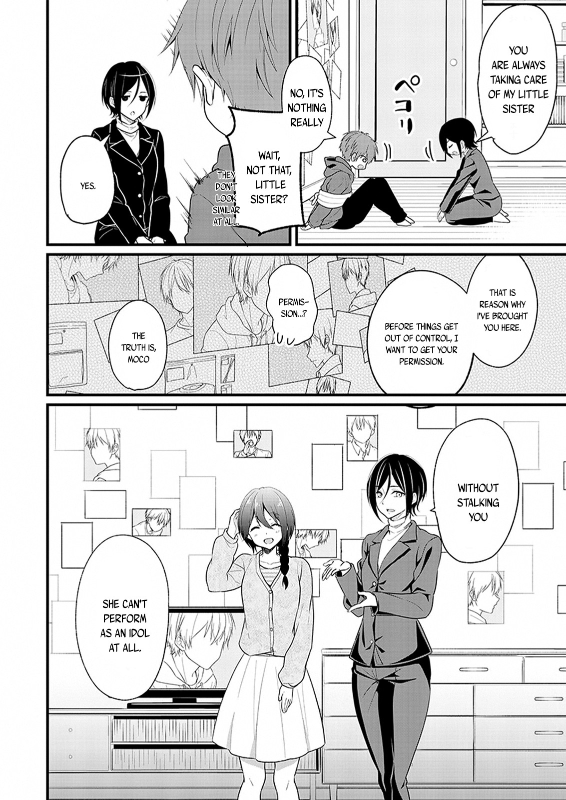 My Favorite Idol Officially Became My Stalker! Chapter 1.2 page 11 - Chapter 1.2
