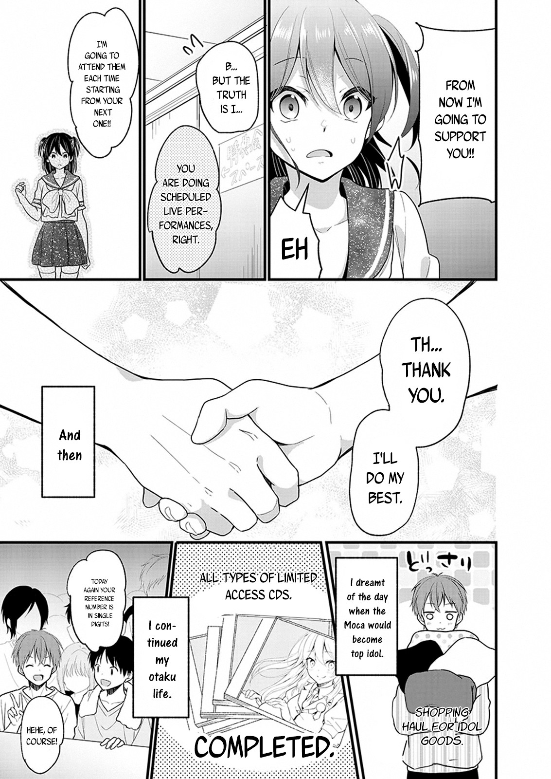 My Favorite Idol Officially Became My Stalker! Chapter 1.2 page 6 - Chapter 1.2