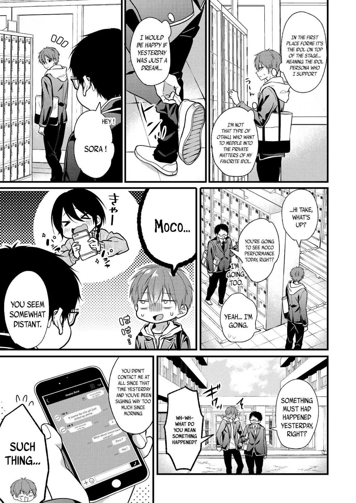 My Favorite Idol Officially Became My Stalker! Chapter 2.1 page 5 - Chapter 2.1