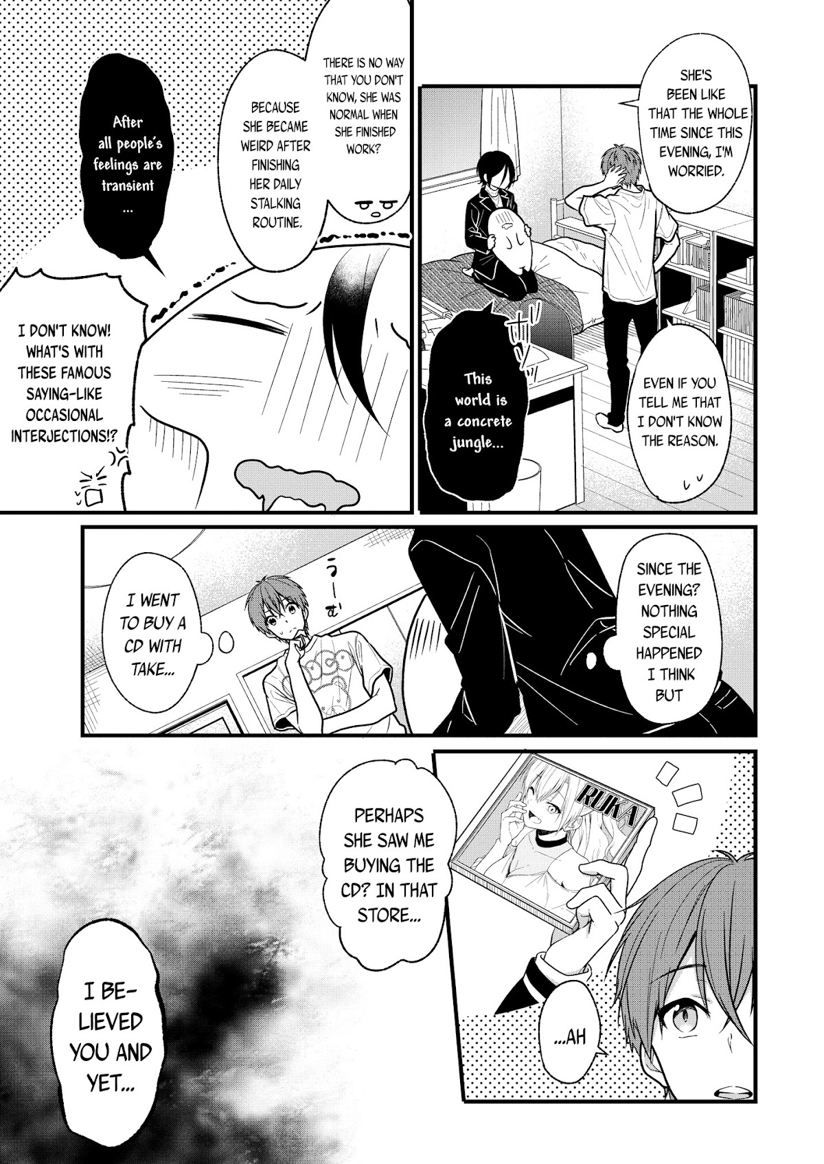 My Favorite Idol Officially Became My Stalker! Chapter 3.1 page 12 - Chapter 3.1