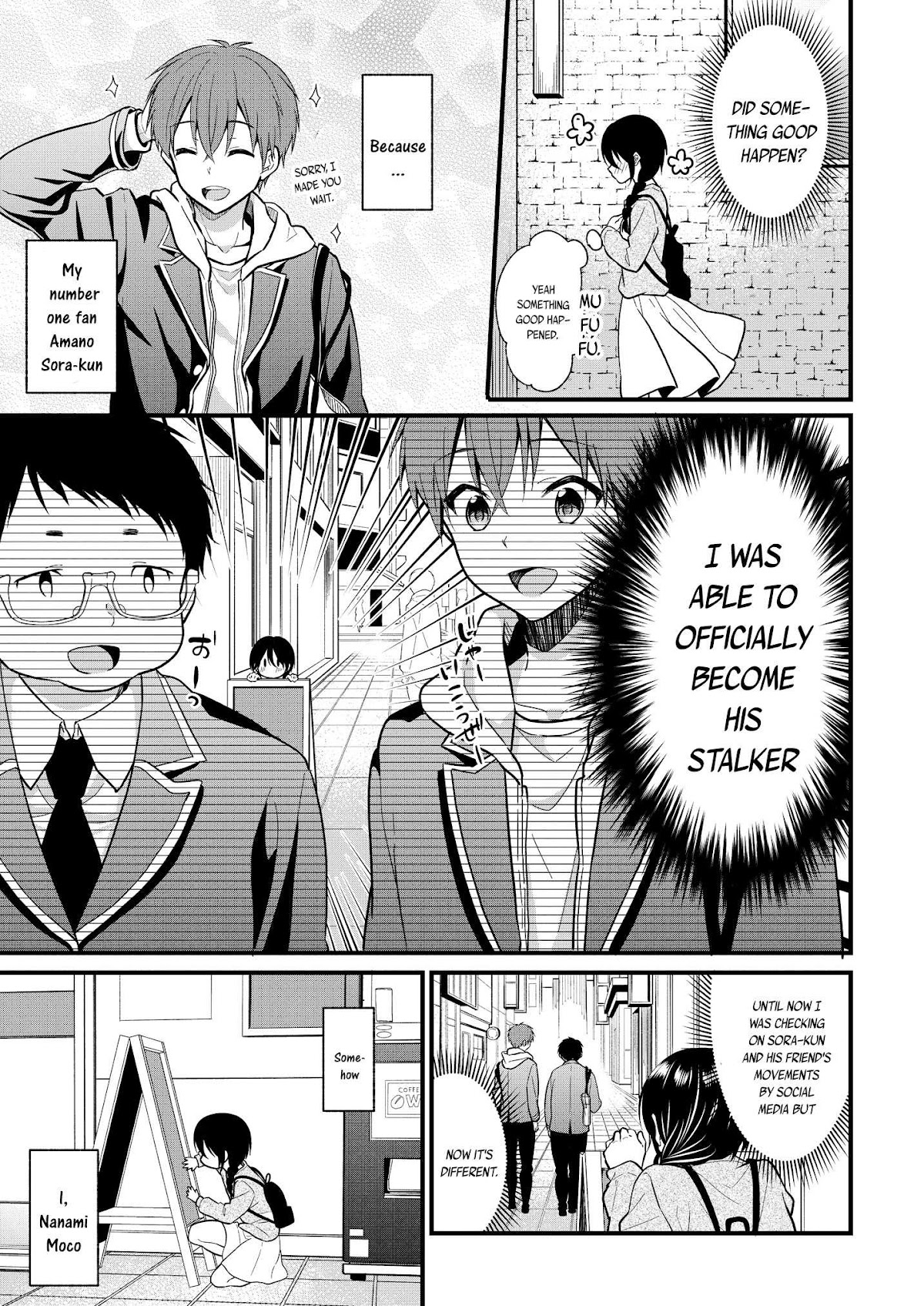 My Favorite Idol Officially Became My Stalker! Chapter 3.1 page 6 - Chapter 3.1