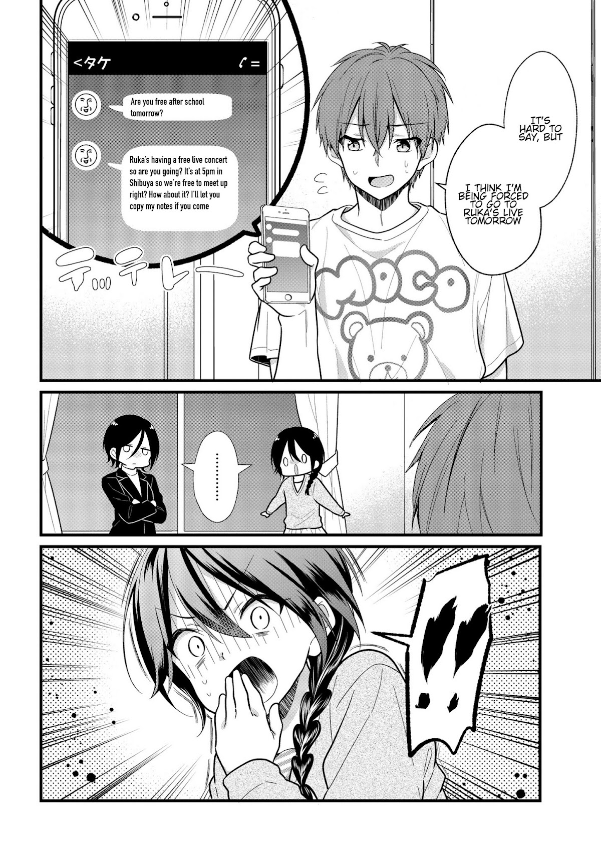 My Favorite Idol Officially Became My Stalker! Chapter 3.2 page 12 - Chapter 3.2