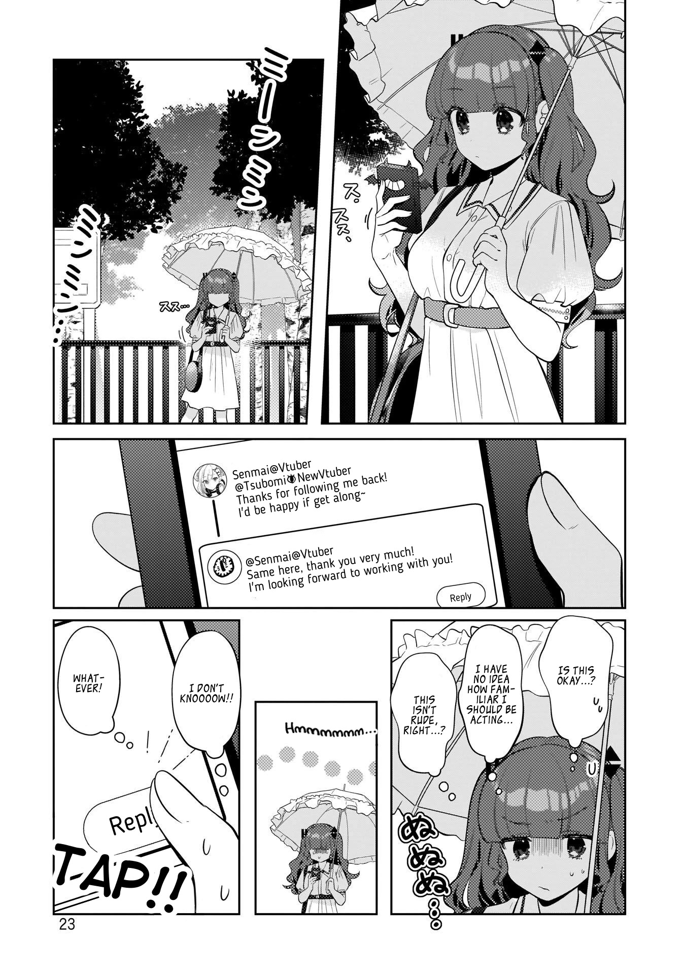My Favorite Vtuber Is My Student and I'm Her Artist!? Chapter 10 page 1 - Chapter 10: The Big Summer Triangle