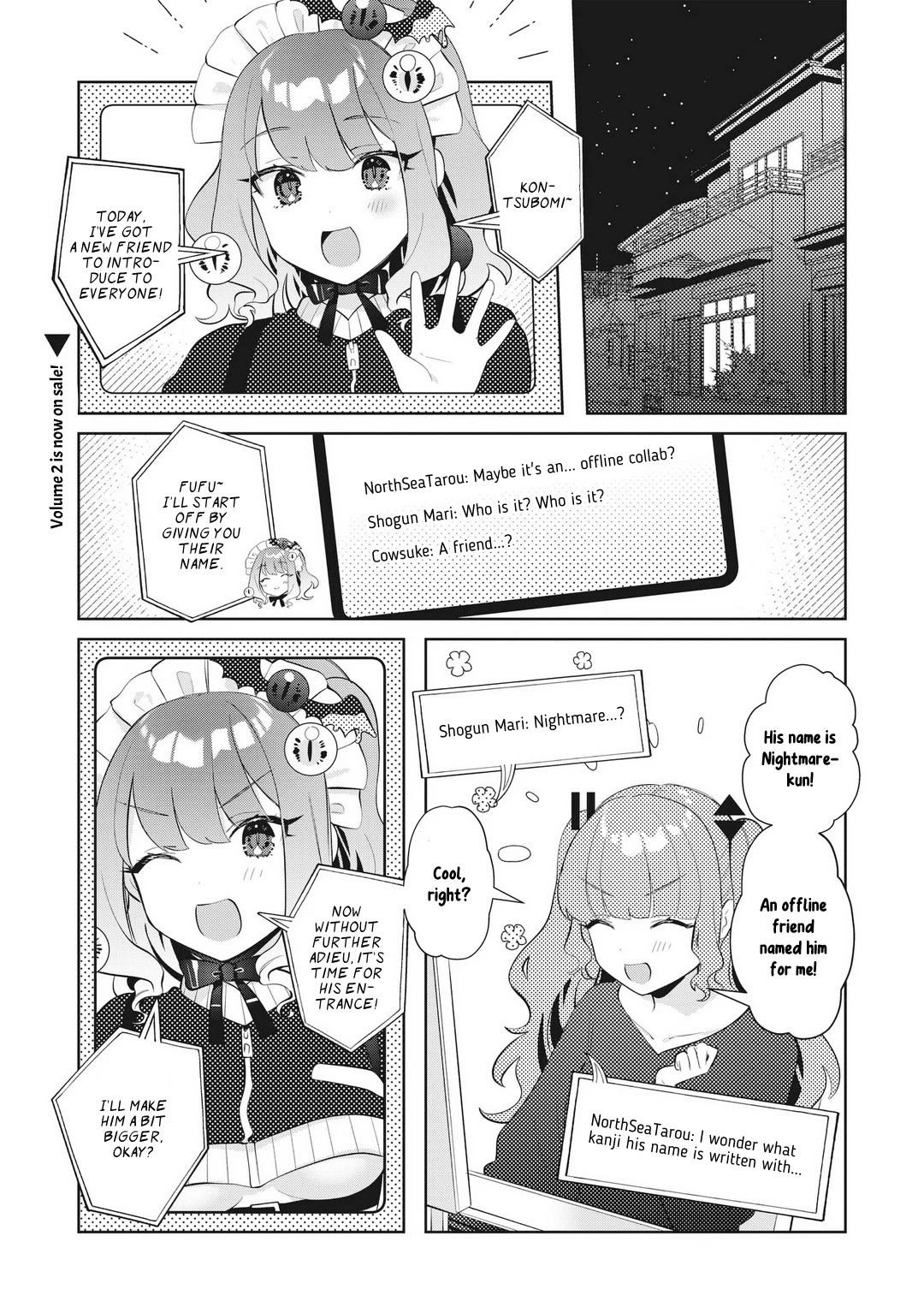 My Favorite Vtuber Is My Student and I'm Her Artist!? Chapter 18 page 1 - Chapter 18: Wriggling Nightmare-kun