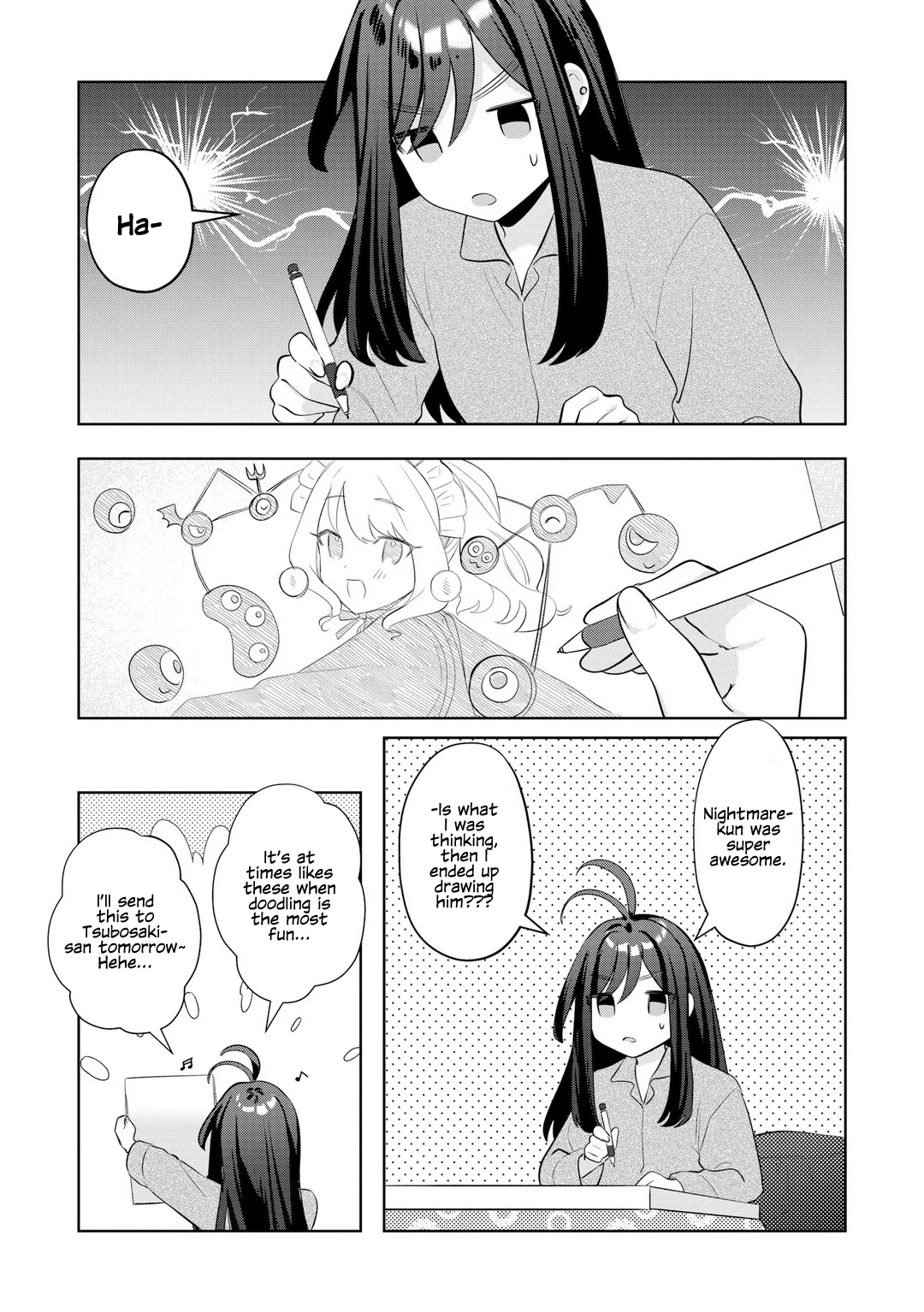 My Favorite Vtuber Is My Student and I'm Her Artist!? Chapter 18 page 16 - Chapter 18: Wriggling Nightmare-kun
