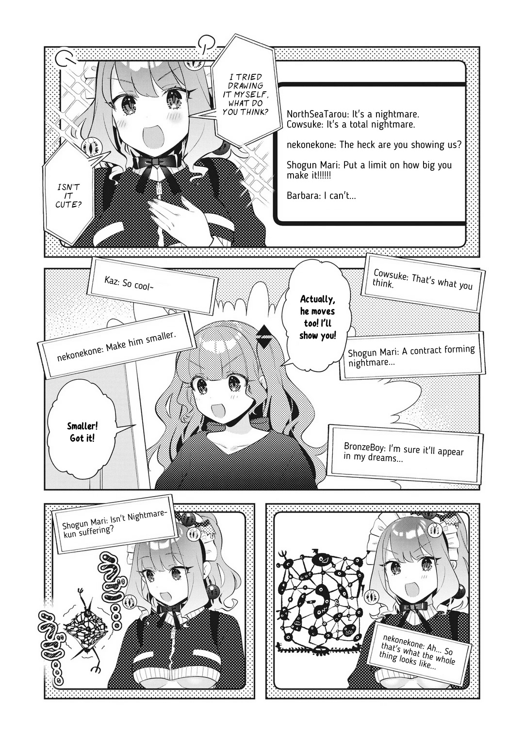My Favorite Vtuber Is My Student and I'm Her Artist!? Chapter 18 page 3 - Chapter 18: Wriggling Nightmare-kun