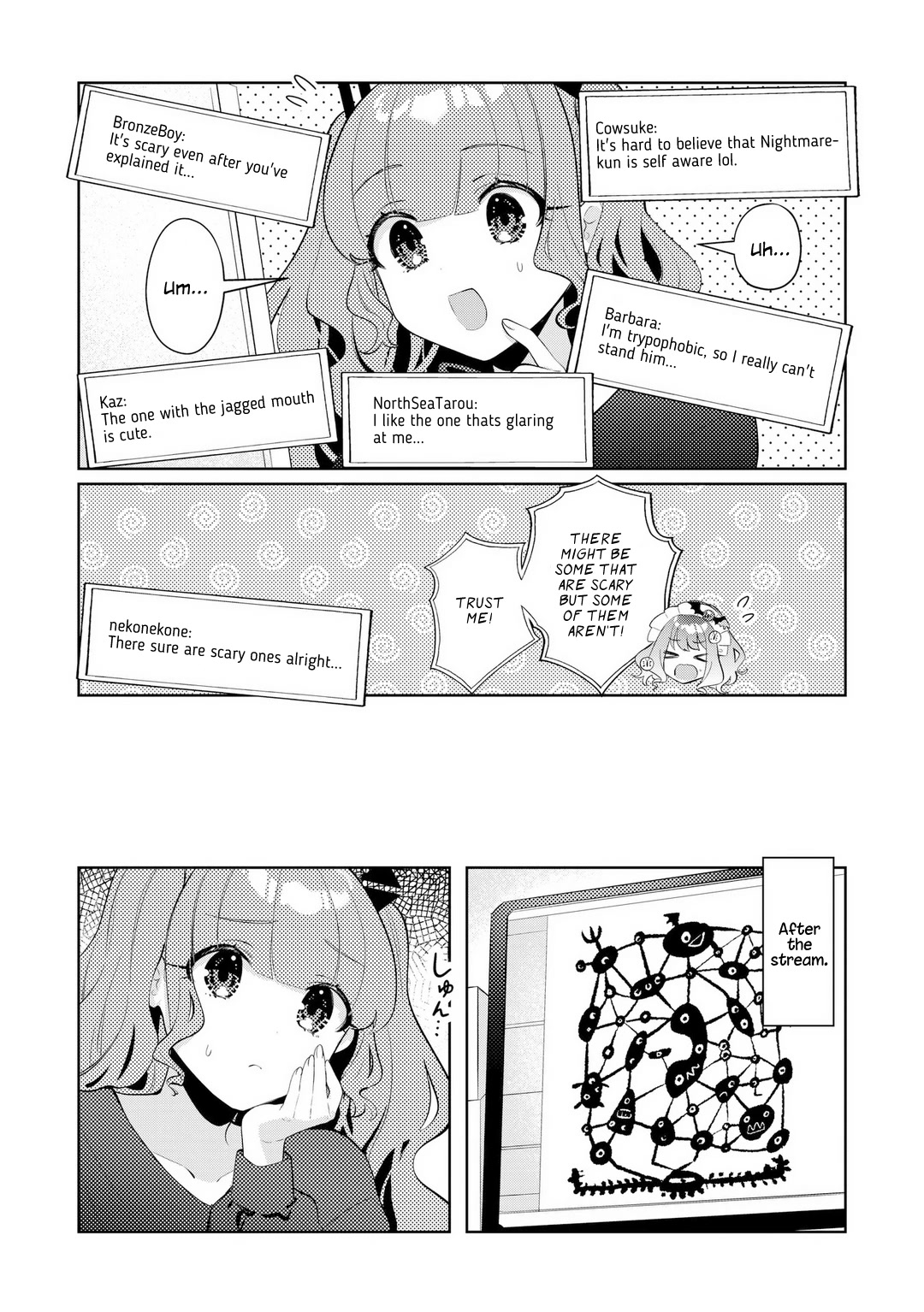 My Favorite Vtuber Is My Student and I'm Her Artist!? Chapter 18 page 5 - Chapter 18: Wriggling Nightmare-kun