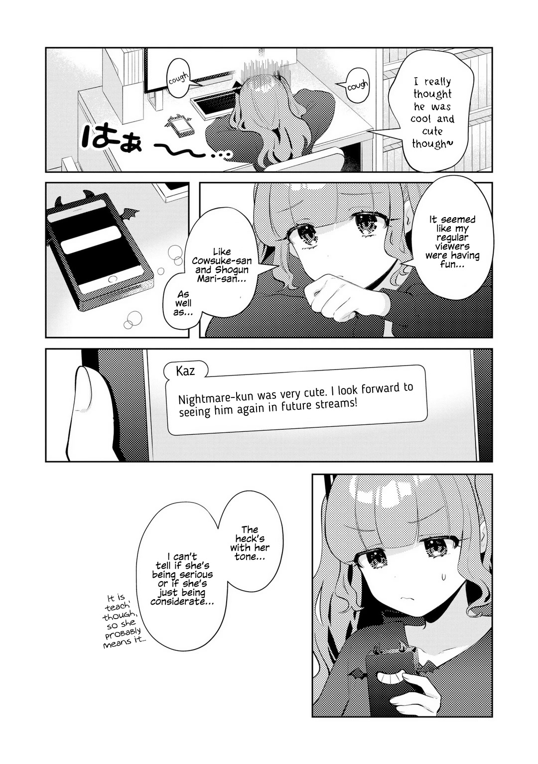 My Favorite Vtuber Is My Student and I'm Her Artist!? Chapter 18 page 6 - Chapter 18: Wriggling Nightmare-kun