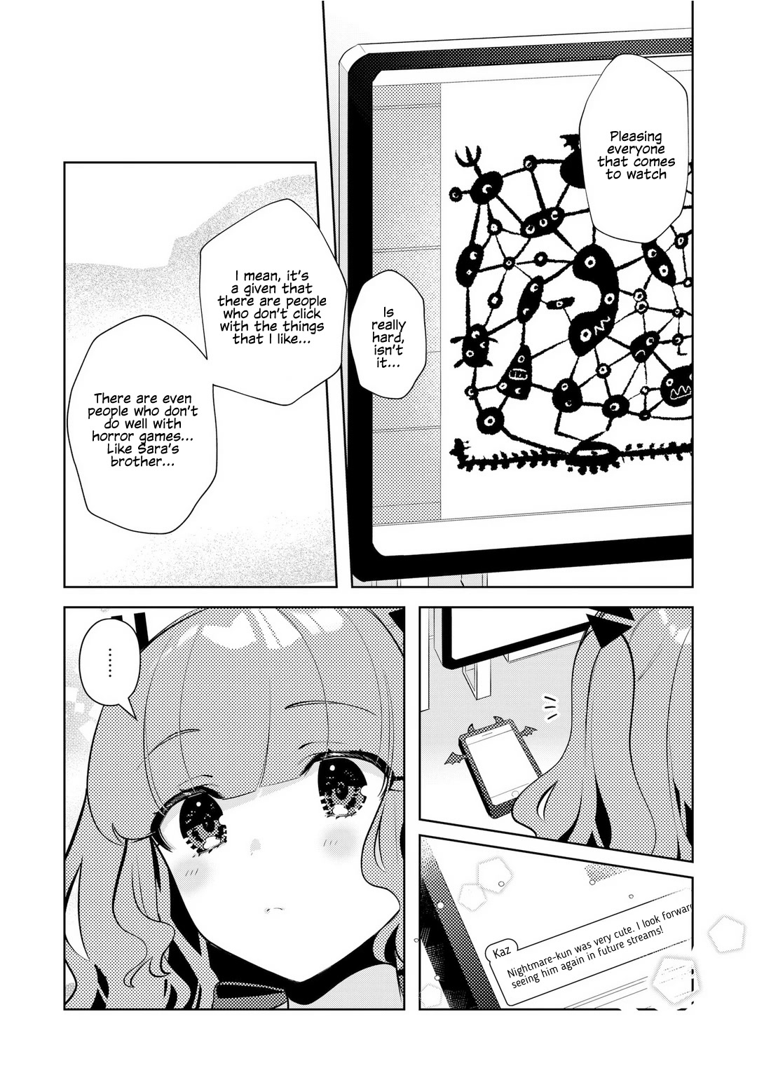 My Favorite Vtuber Is My Student and I'm Her Artist!? Chapter 18 page 8 - Chapter 18: Wriggling Nightmare-kun