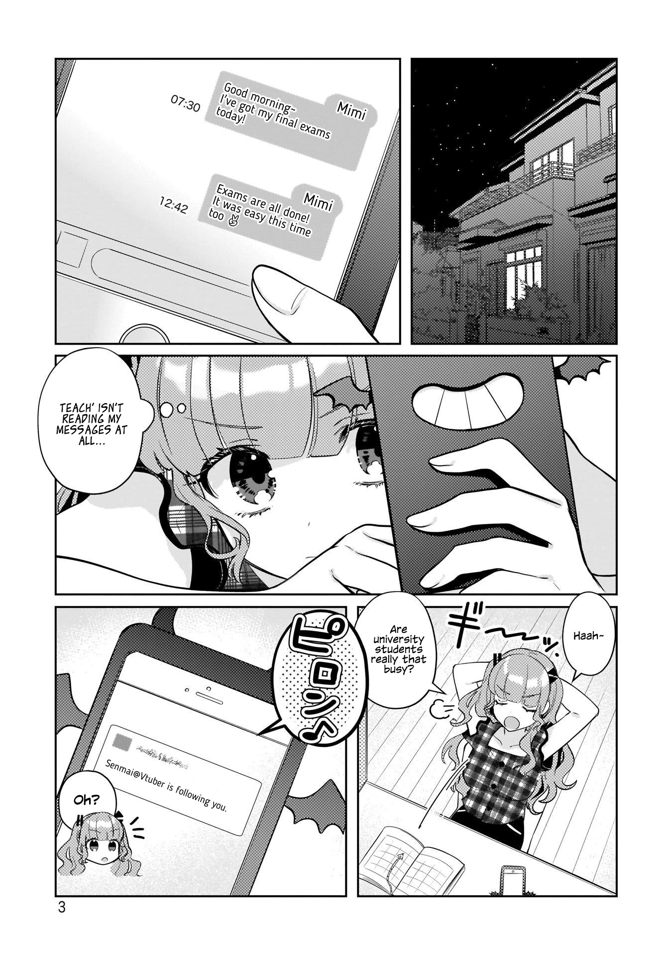 My Favorite Vtuber Is My Student and I'm Her Artist!? Chapter 9 page 4 - Chapter 9: The Event Before Summer Vacation Eve