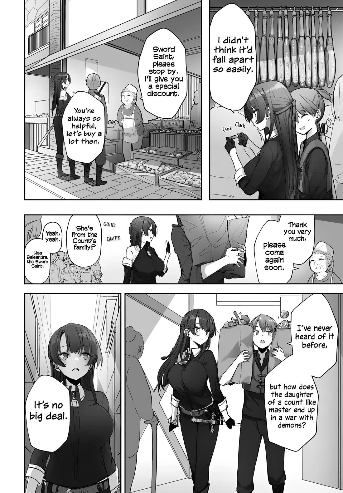 My Female Sword Master, Whom I Live With, Is So Cute That I'm Happy Every Day Chapter 1 page 13 - Chapter 1