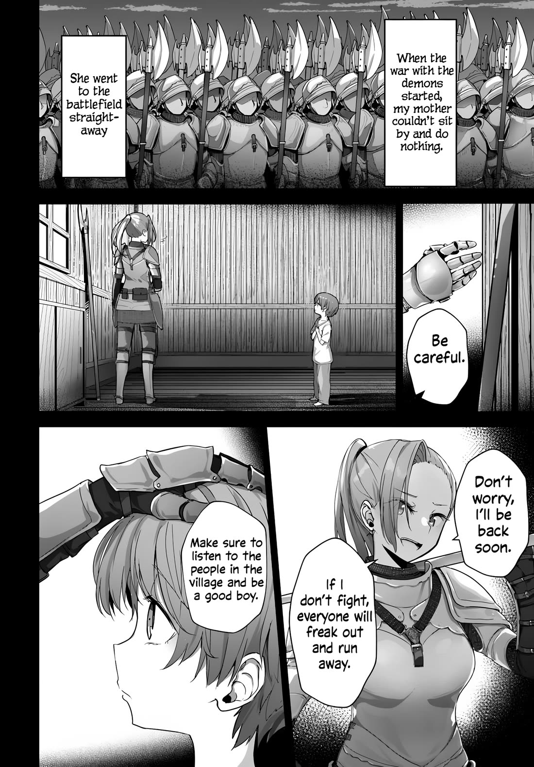 My Female Sword Master, Whom I Live With, Is So Cute That I'm Happy Every Day Chapter 1 page 17 - Chapter 1