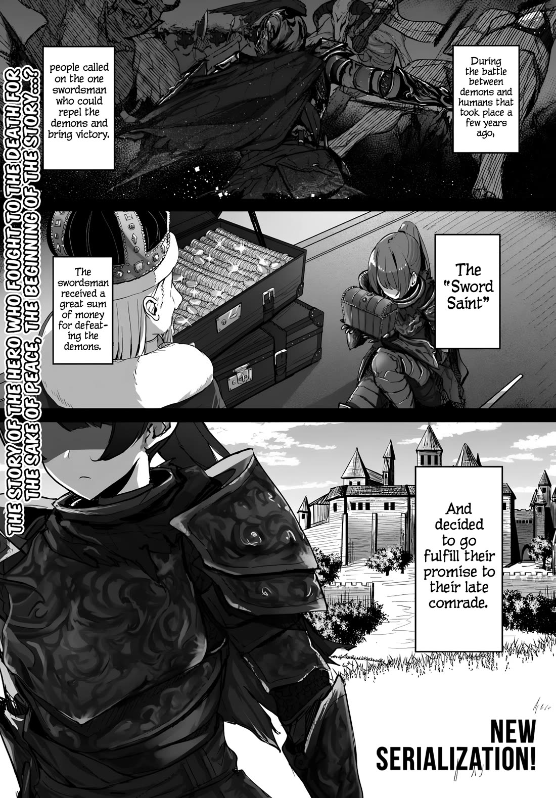My Female Sword Master, Whom I Live With, Is So Cute That I'm Happy Every Day Chapter 1 page 2 - Chapter 1