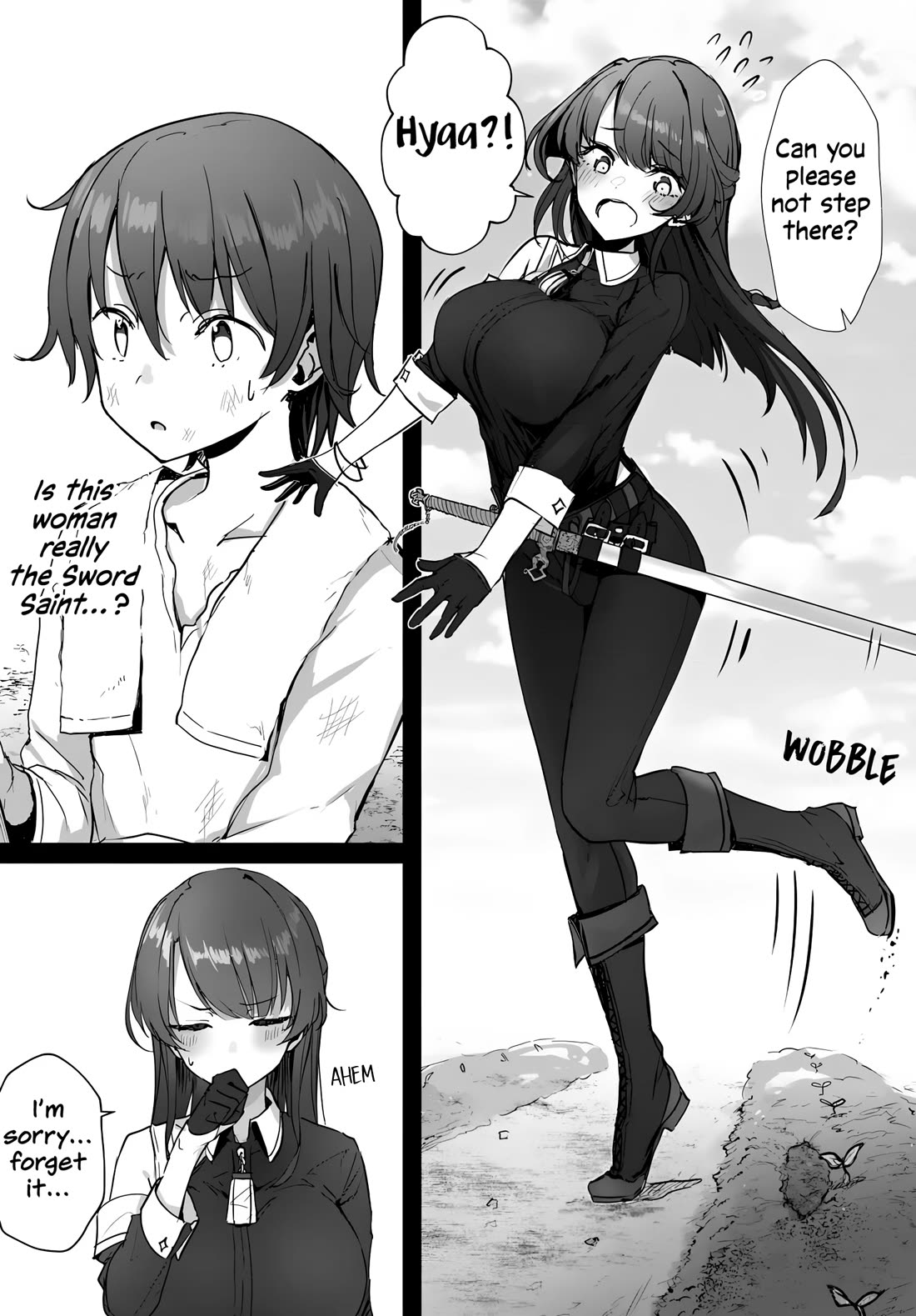 My Female Sword Master, Whom I Live With, Is So Cute That I'm Happy Every Day Chapter 1 page 20 - Chapter 1