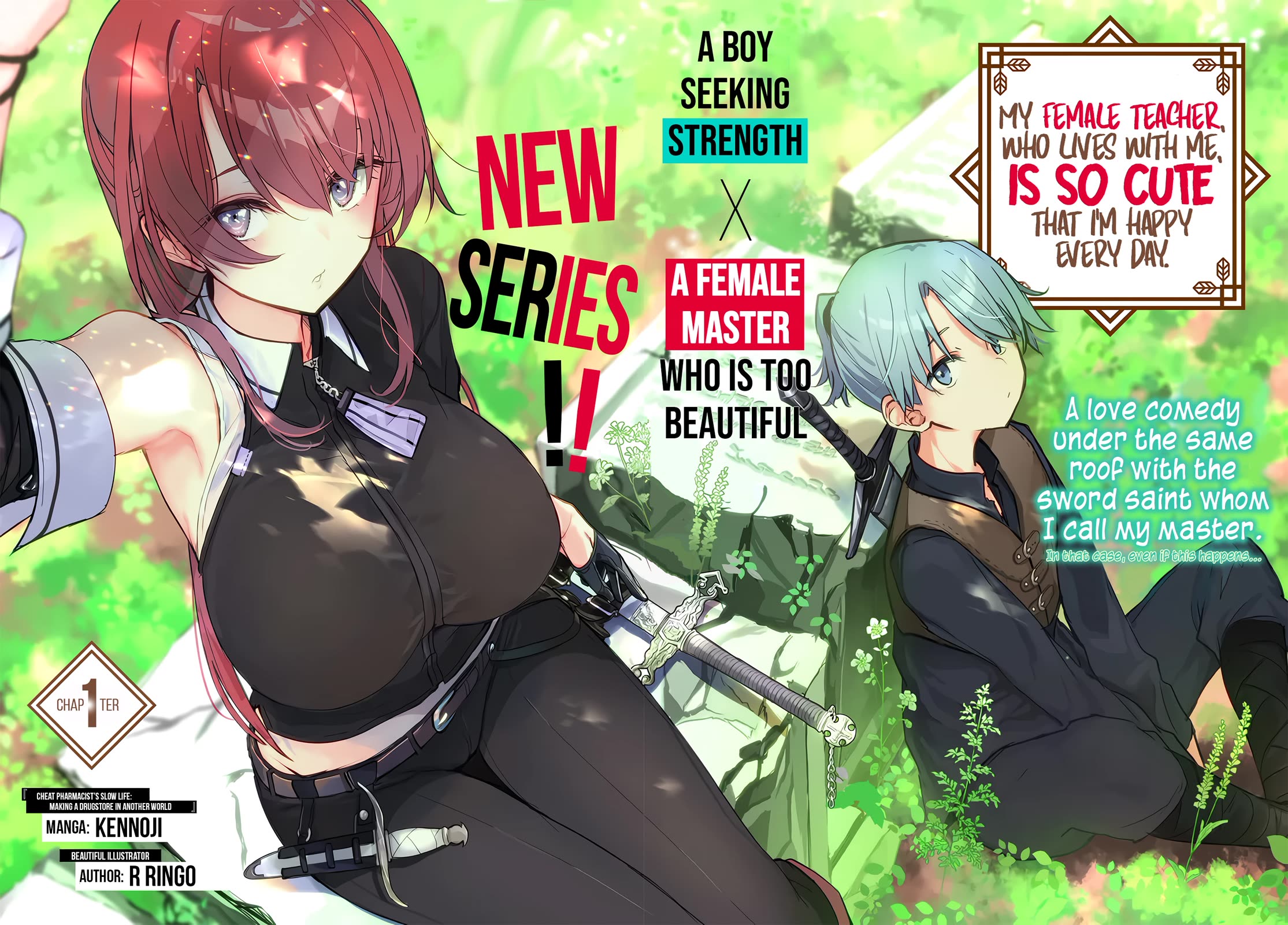 My Female Sword Master, Whom I Live With, Is So Cute That I'm Happy Every Day Chapter 1 page 3 - Chapter 1
