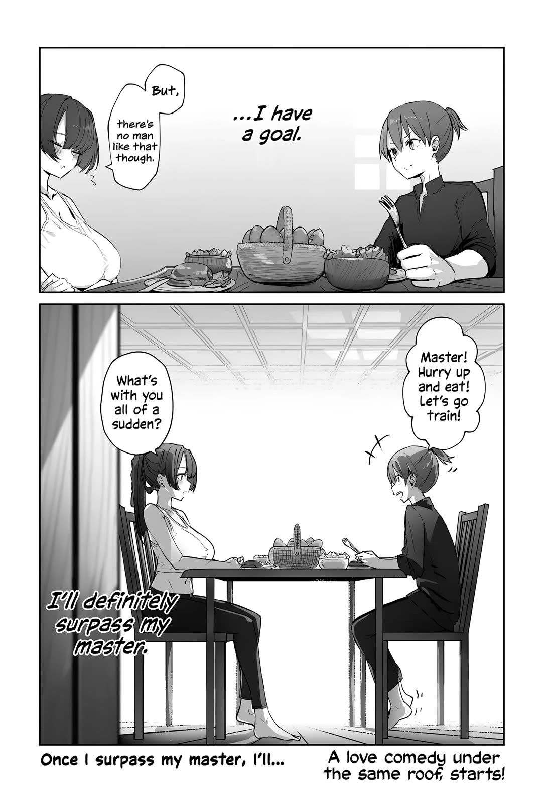 My Female Sword Master, Whom I Live With, Is So Cute That I'm Happy Every Day Chapter 1 page 33 - Chapter 1