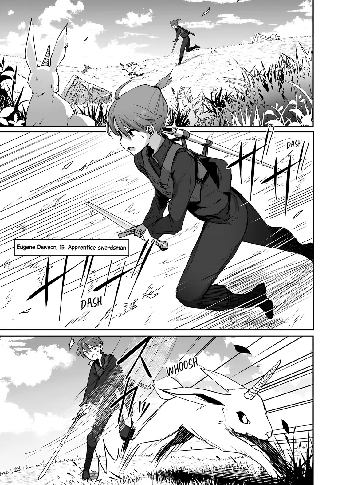 My Female Sword Master, Whom I Live With, Is So Cute That I'm Happy Every Day Chapter 1 page 4 - Chapter 1