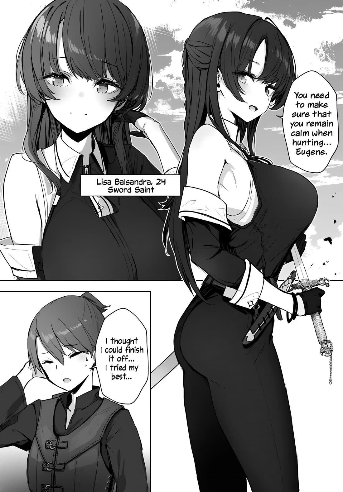 My Female Sword Master, Whom I Live With, Is So Cute That I'm Happy Every Day Chapter 1 page 7 - Chapter 1