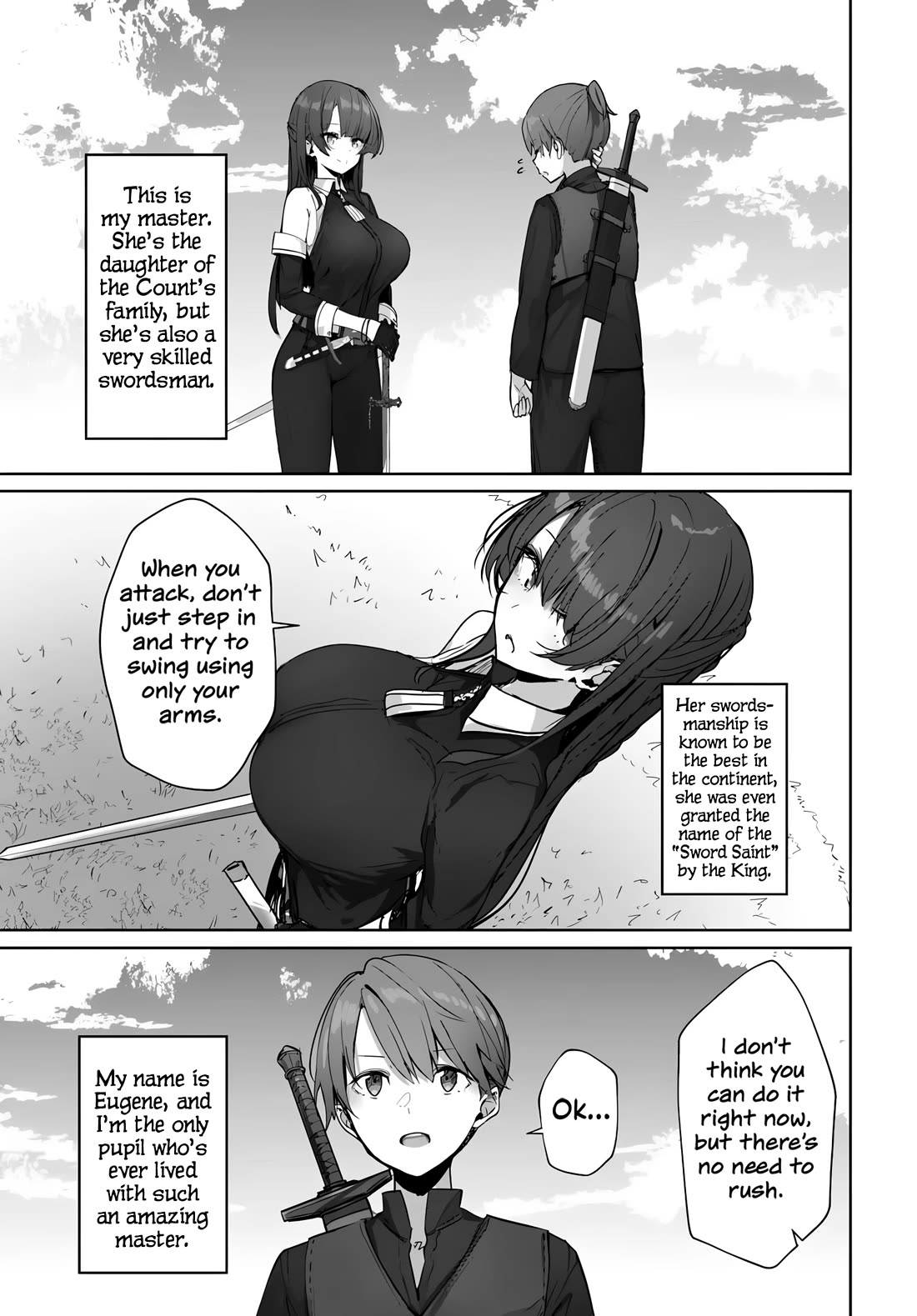 My Female Sword Master, Whom I Live With, Is So Cute That I'm Happy Every Day Chapter 1 page 8 - Chapter 1