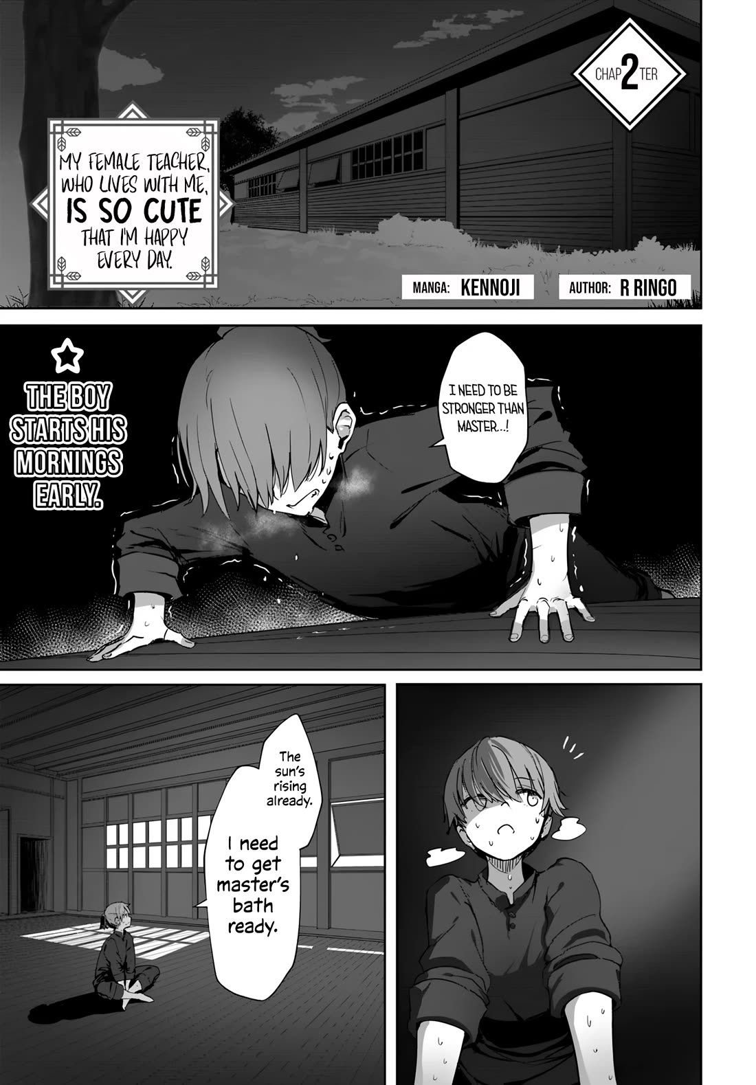 My Female Sword Master, Whom I Live With, Is So Cute That I'm Happy Every Day Chapter 2 page 2 - Chapter 2