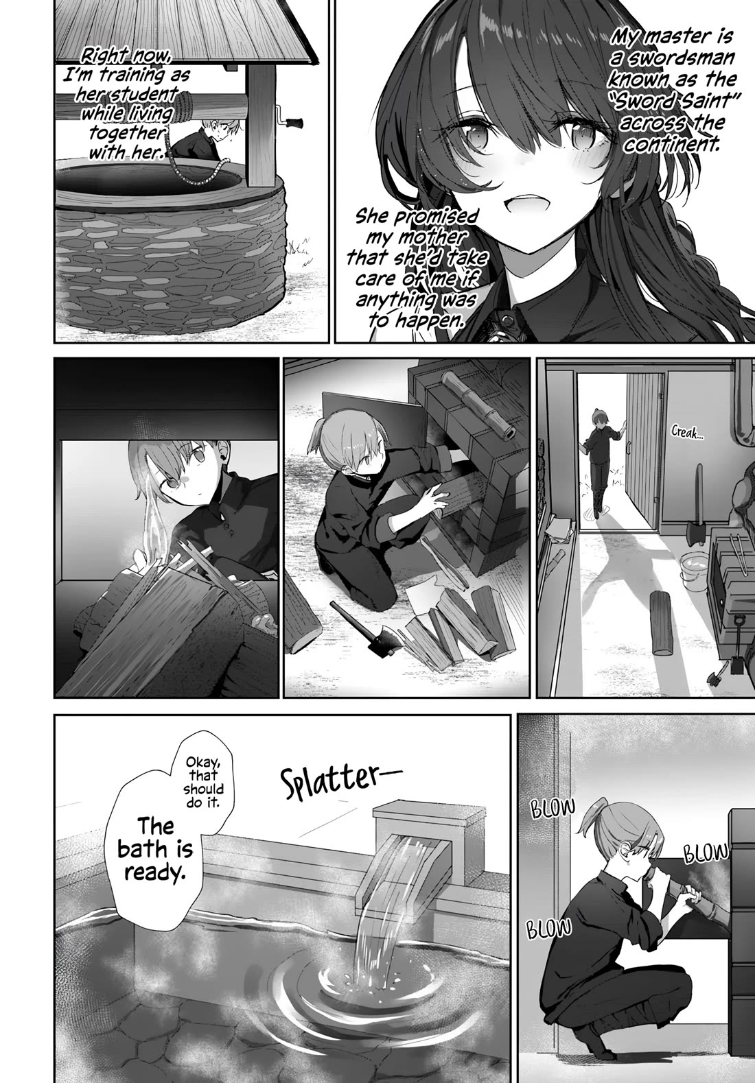 My Female Sword Master, Whom I Live With, Is So Cute That I'm Happy Every Day Chapter 2 page 3 - Chapter 2