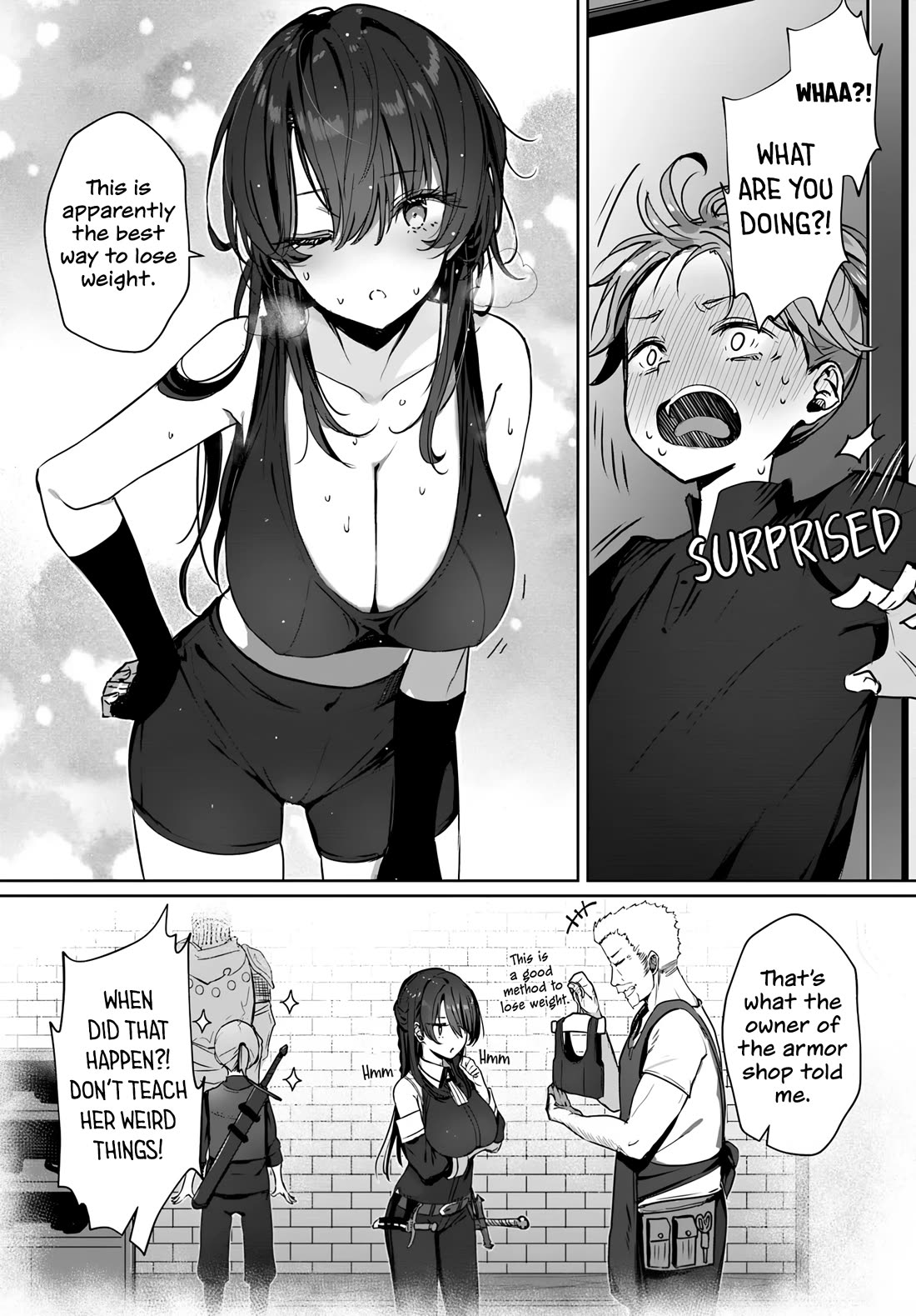 My Female Sword Master, Whom I Live With, Is So Cute That I'm Happy Every Day Chapter 3 page 18 - Chapter 3