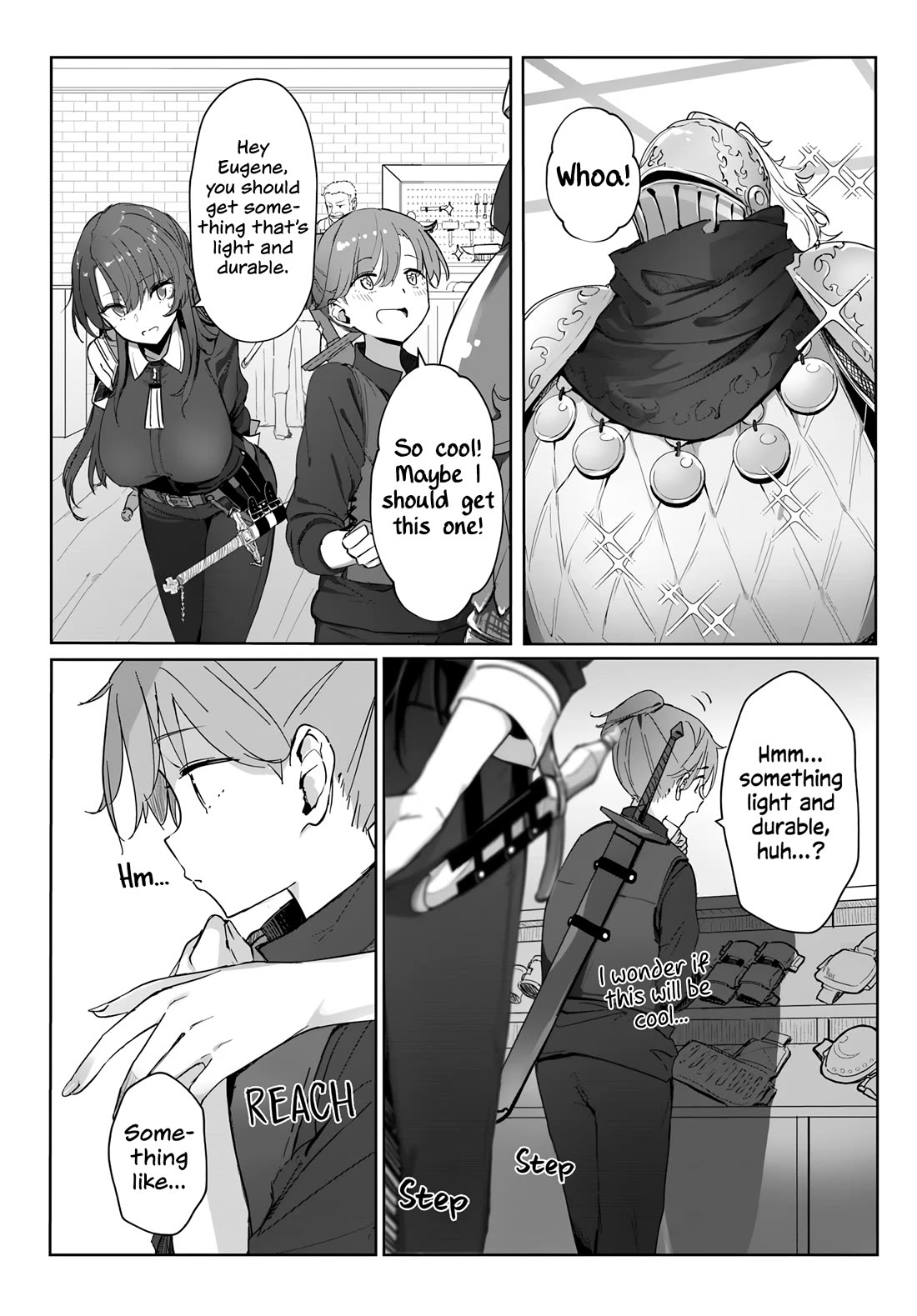 My Female Sword Master, Whom I Live With, Is So Cute That I'm Happy Every Day Chapter 3 page 3 - Chapter 3