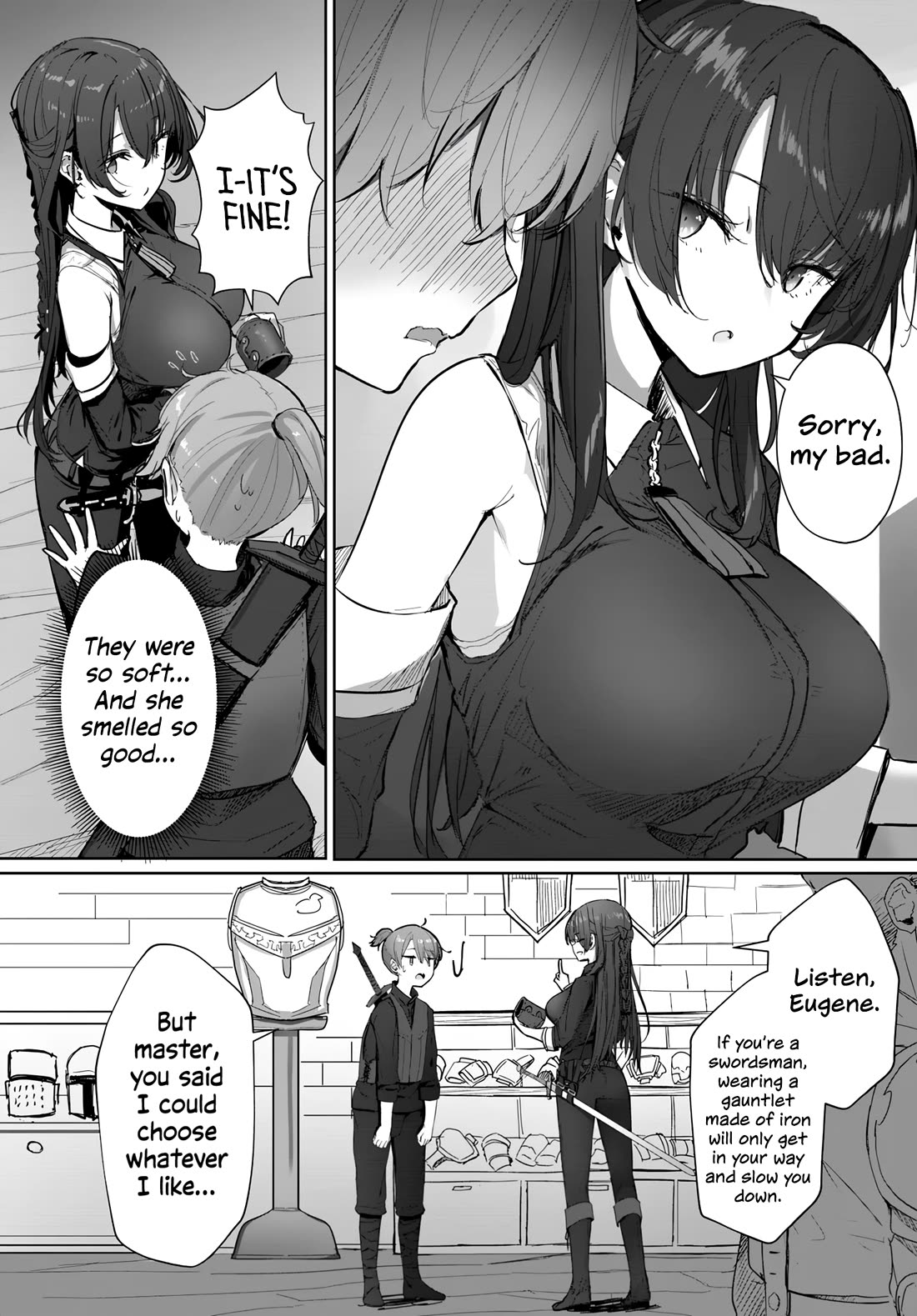 My Female Sword Master, Whom I Live With, Is So Cute That I'm Happy Every Day Chapter 3 page 5 - Chapter 3