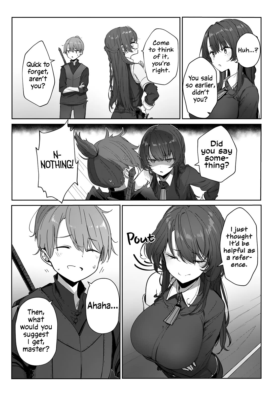 My Female Sword Master, Whom I Live With, Is So Cute That I'm Happy Every Day Chapter 3 page 6 - Chapter 3