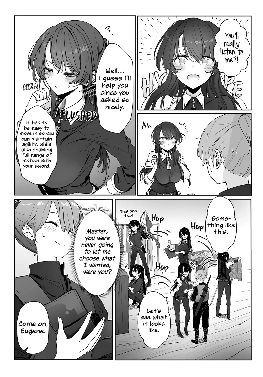 My Female Sword Master, Whom I Live With, Is So Cute That I'm Happy Every Day Chapter 3 page 7 - Chapter 3