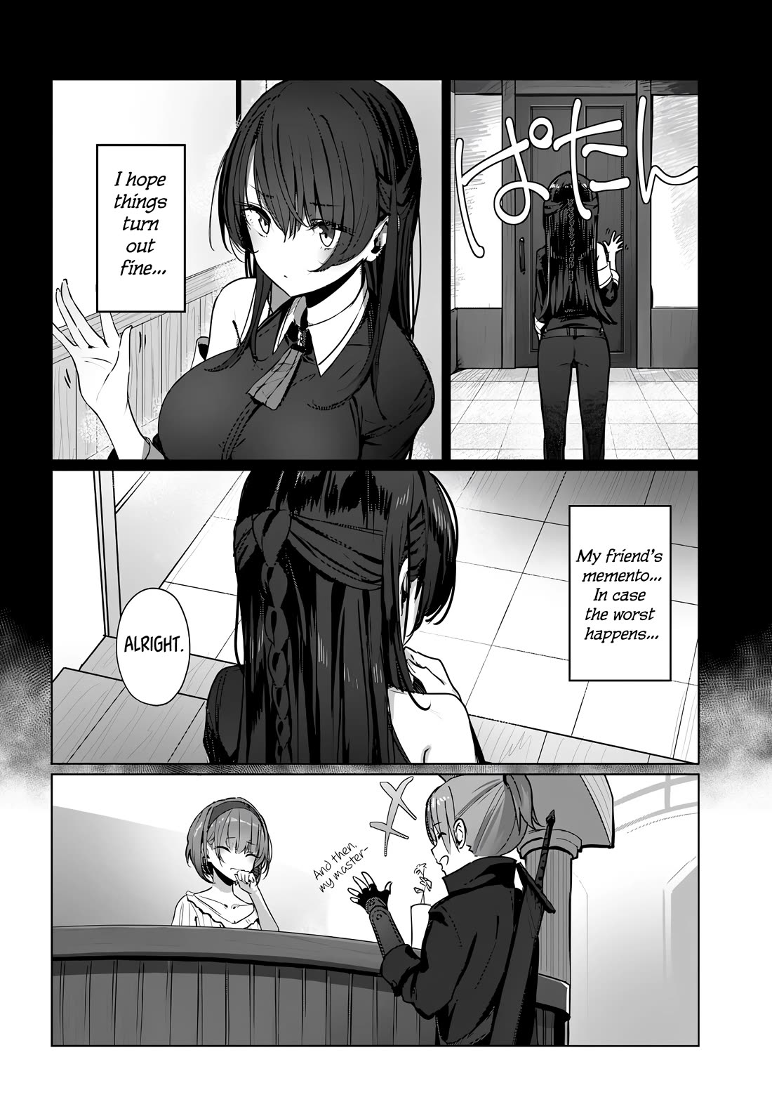 My Female Sword Master, Whom I Live With, Is So Cute That I'm Happy Every Day Chapter 4 page 5 - Chapter 4