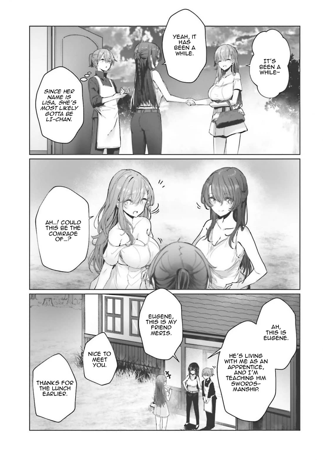 My Female Sword Master, Whom I Live With, Is So Cute That I'm Happy Every Day Chapter 5 page 10 - Chapter 5