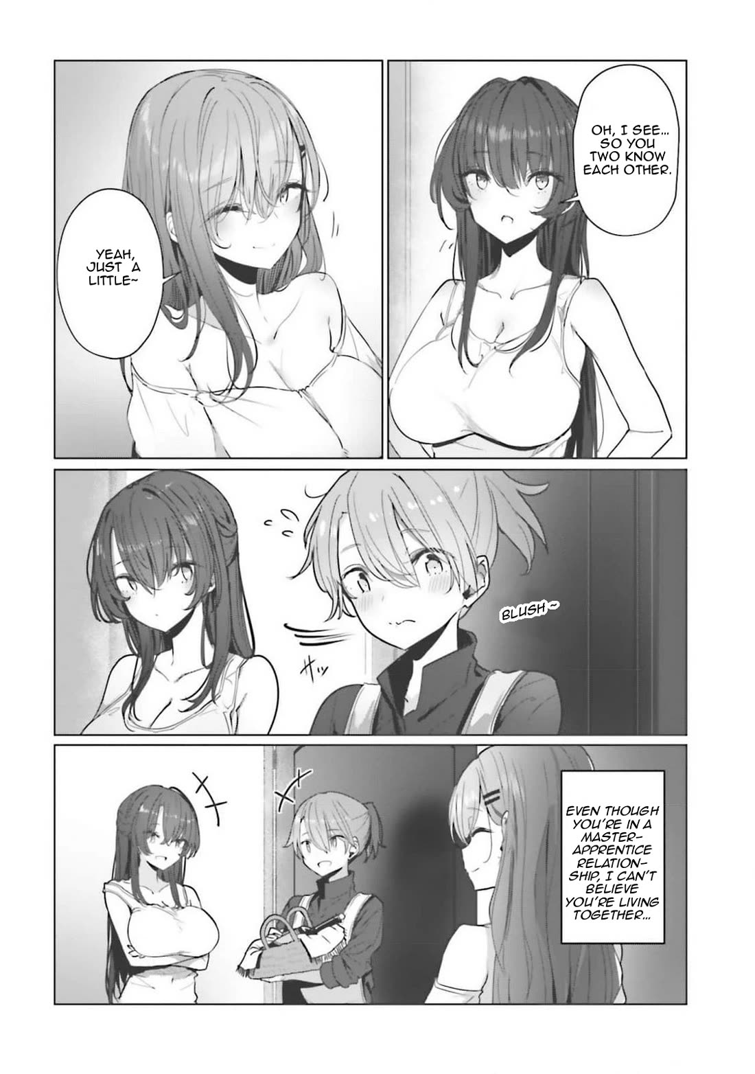 My Female Sword Master, Whom I Live With, Is So Cute That I'm Happy Every Day Chapter 5 page 11 - Chapter 5