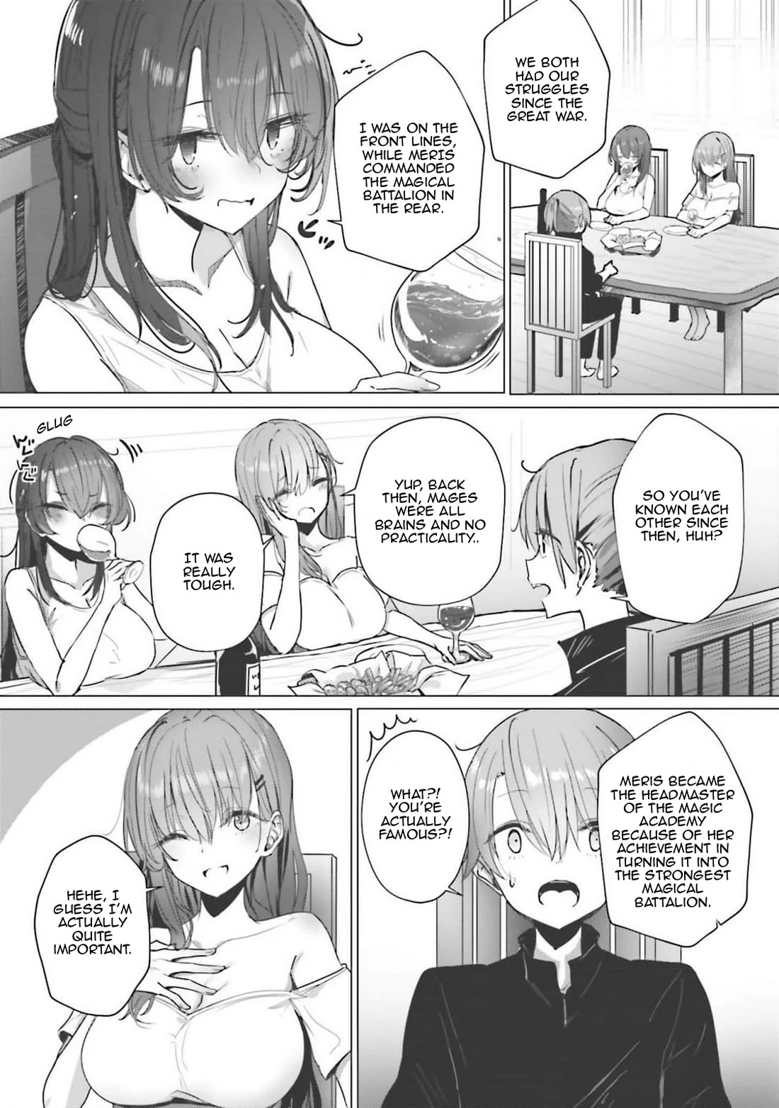 My Female Sword Master, Whom I Live With, Is So Cute That I'm Happy Every Day Chapter 5 page 14 - Chapter 5
