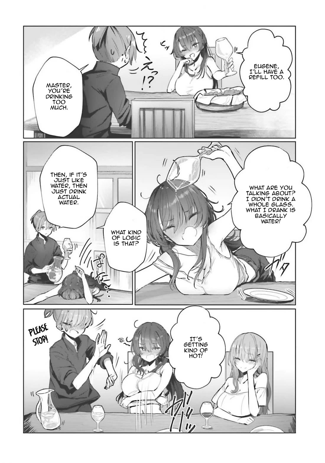 My Female Sword Master, Whom I Live With, Is So Cute That I'm Happy Every Day Chapter 5 page 17 - Chapter 5