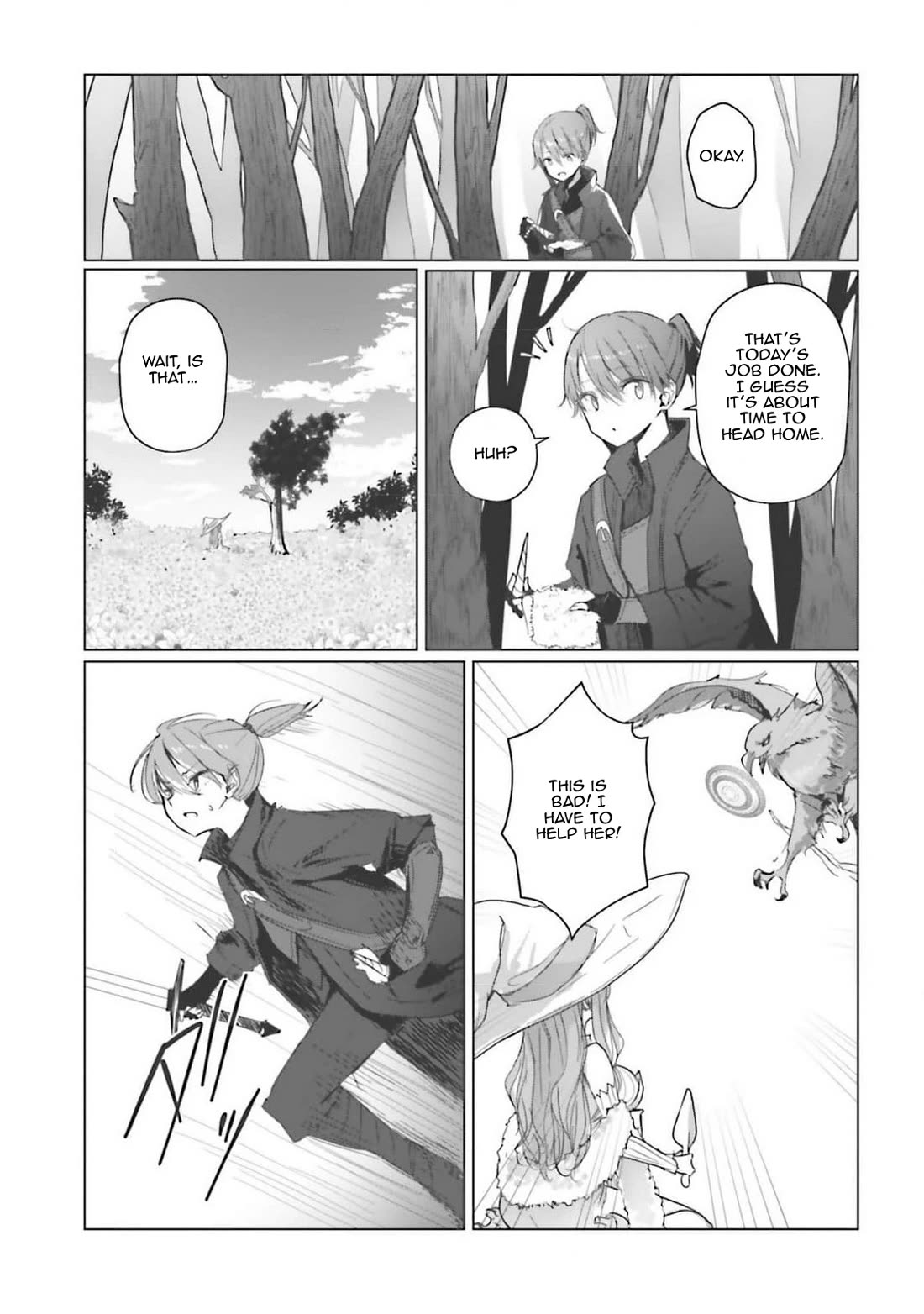 My Female Sword Master, Whom I Live With, Is So Cute That I'm Happy Every Day Chapter 5 page 3 - Chapter 5