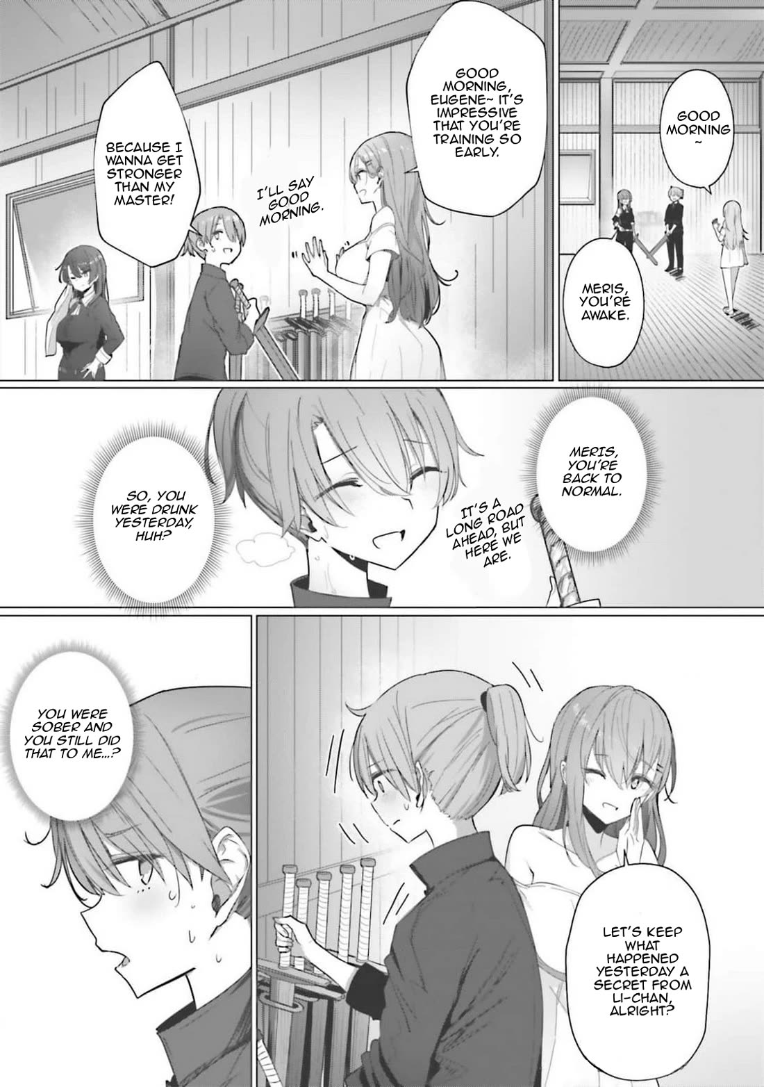My Female Sword Master, Whom I Live With, Is So Cute That I'm Happy Every Day Chapter 5 page 30 - Chapter 5