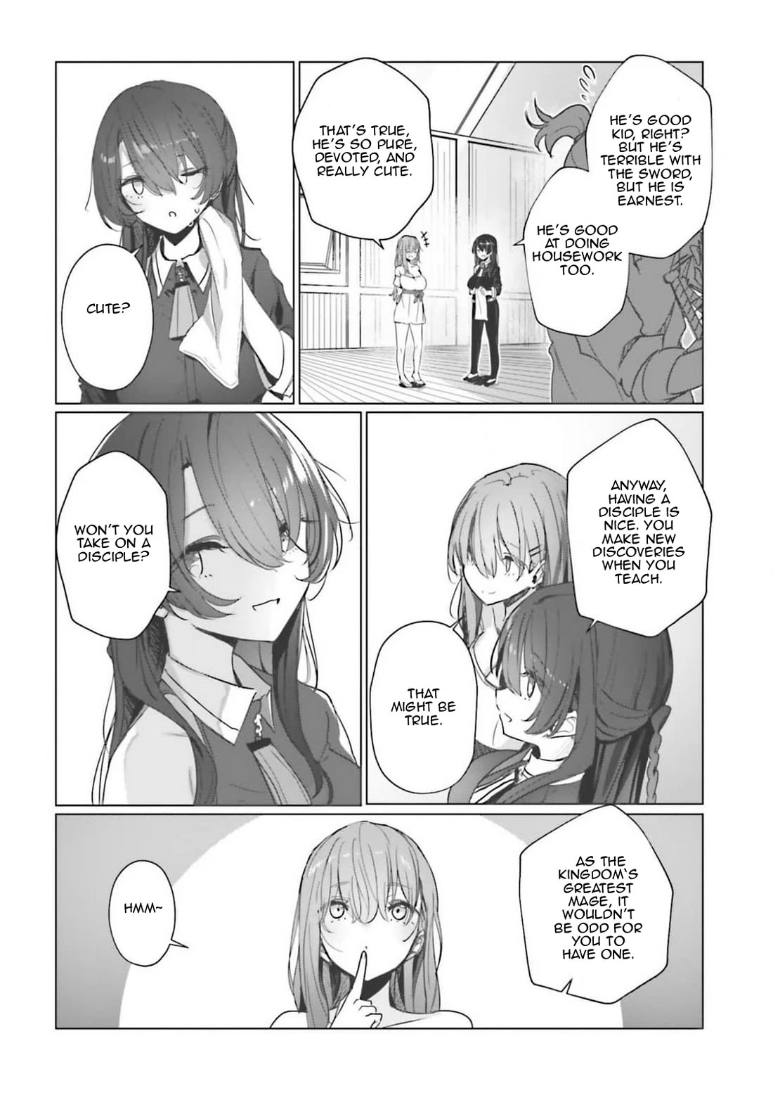 My Female Sword Master, Whom I Live With, Is So Cute That I'm Happy Every Day Chapter 5 page 31 - Chapter 5